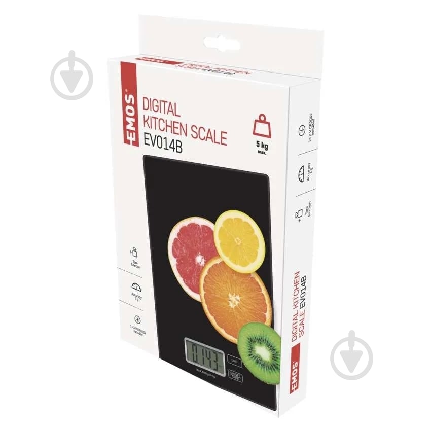 Весы кухонные Emos EV014B - фото 6 Весы кухонные Emos EV014B - фото 6