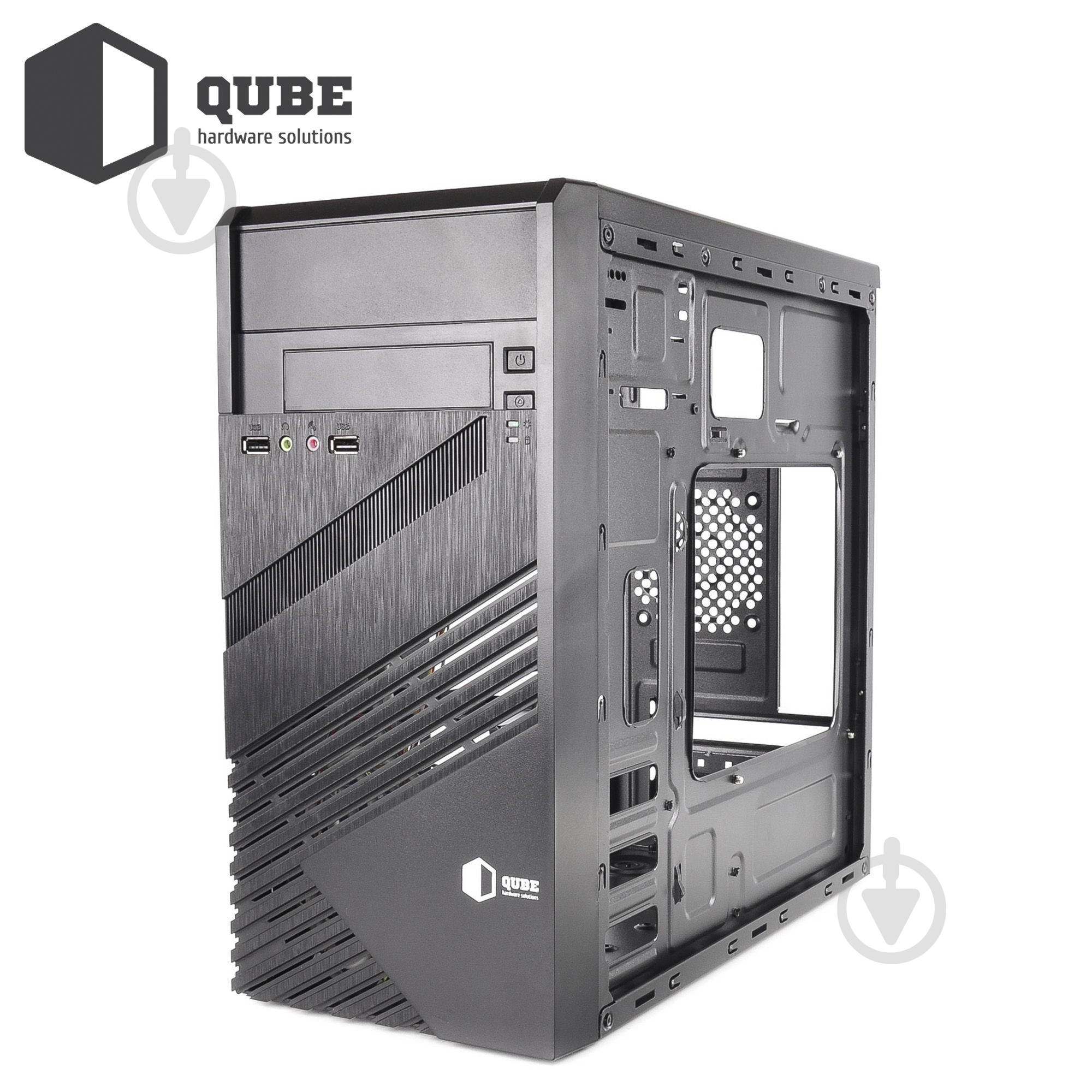 Корпус QUBE 400W Black (QB05M_MN4U3) - фото 13
