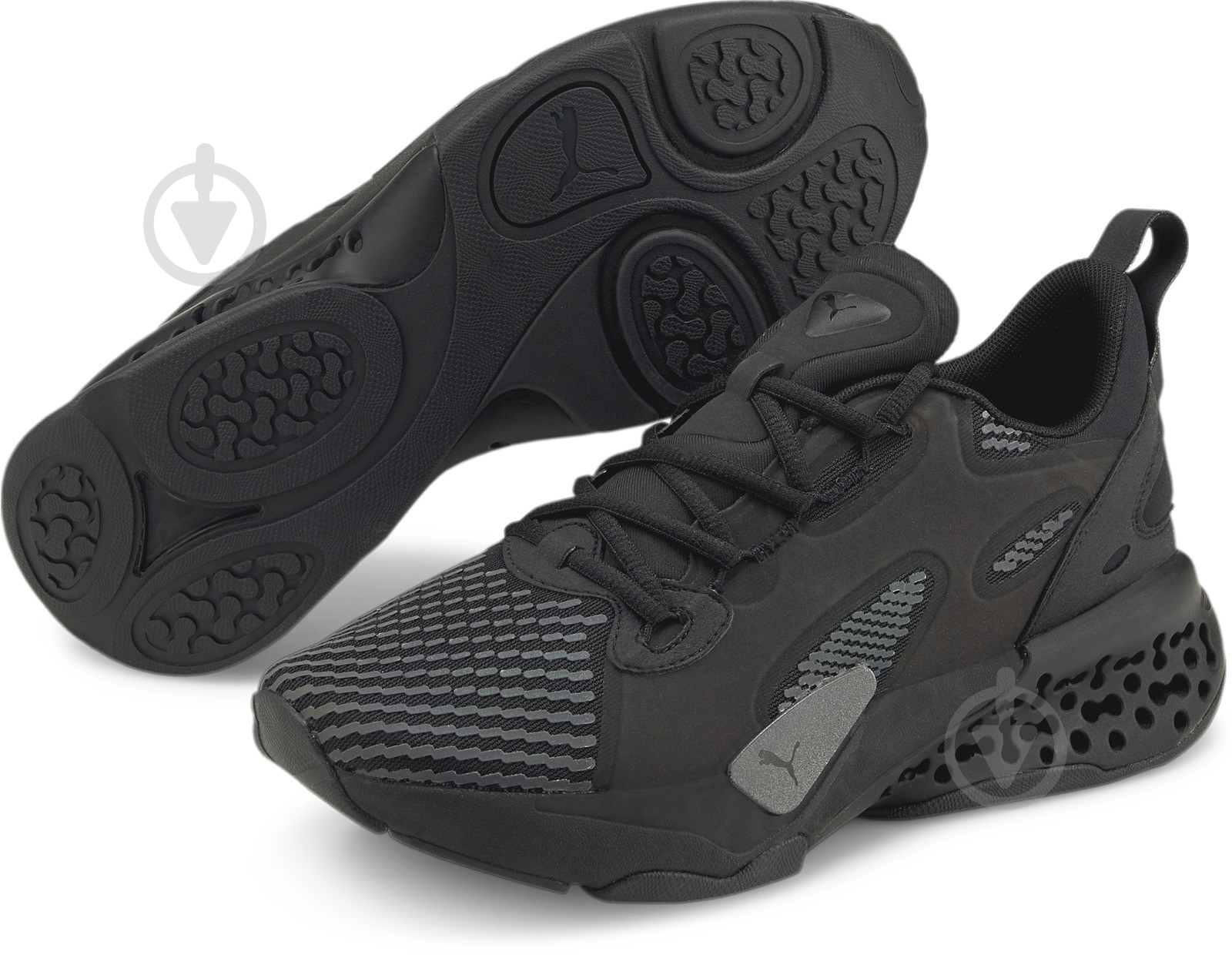 Кроссовки мужские демисезонные Puma XETIC HALFLIFE OIL AND WATER 37608602 р.44 черные - фото 4