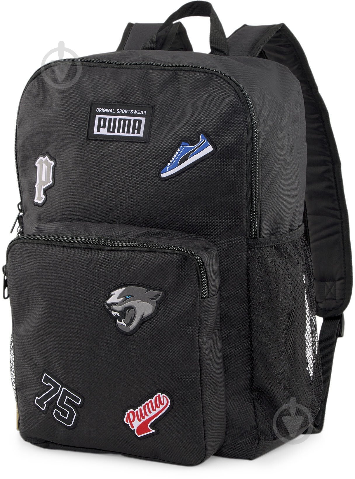 Рюкзак Puma PATCH BACKPACK 07951401 25 л чорний - фото 1