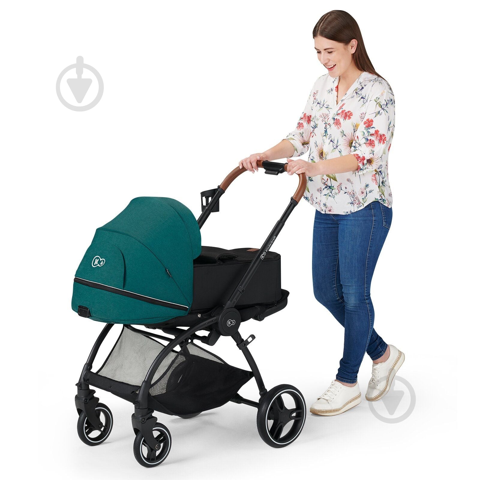 Коляска универсальная 2 в 1 Kinderkraft Evolution Cocoon зеленая KKWEVCOGBL2000 - фото 19 Коляска универсальная 2 в 1 Kinderkraft Evolution Cocoon зеленая KKWEVCOGBL2000 - фото 19