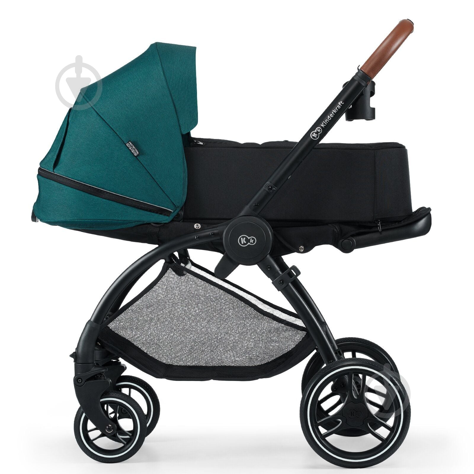 Коляска универсальная 2 в 1 Kinderkraft Evolution Cocoon зеленая KKWEVCOGBL2000 - фото 3 Коляска универсальная 2 в 1 Kinderkraft Evolution Cocoon зеленая KKWEVCOGBL2000 - фото 3
