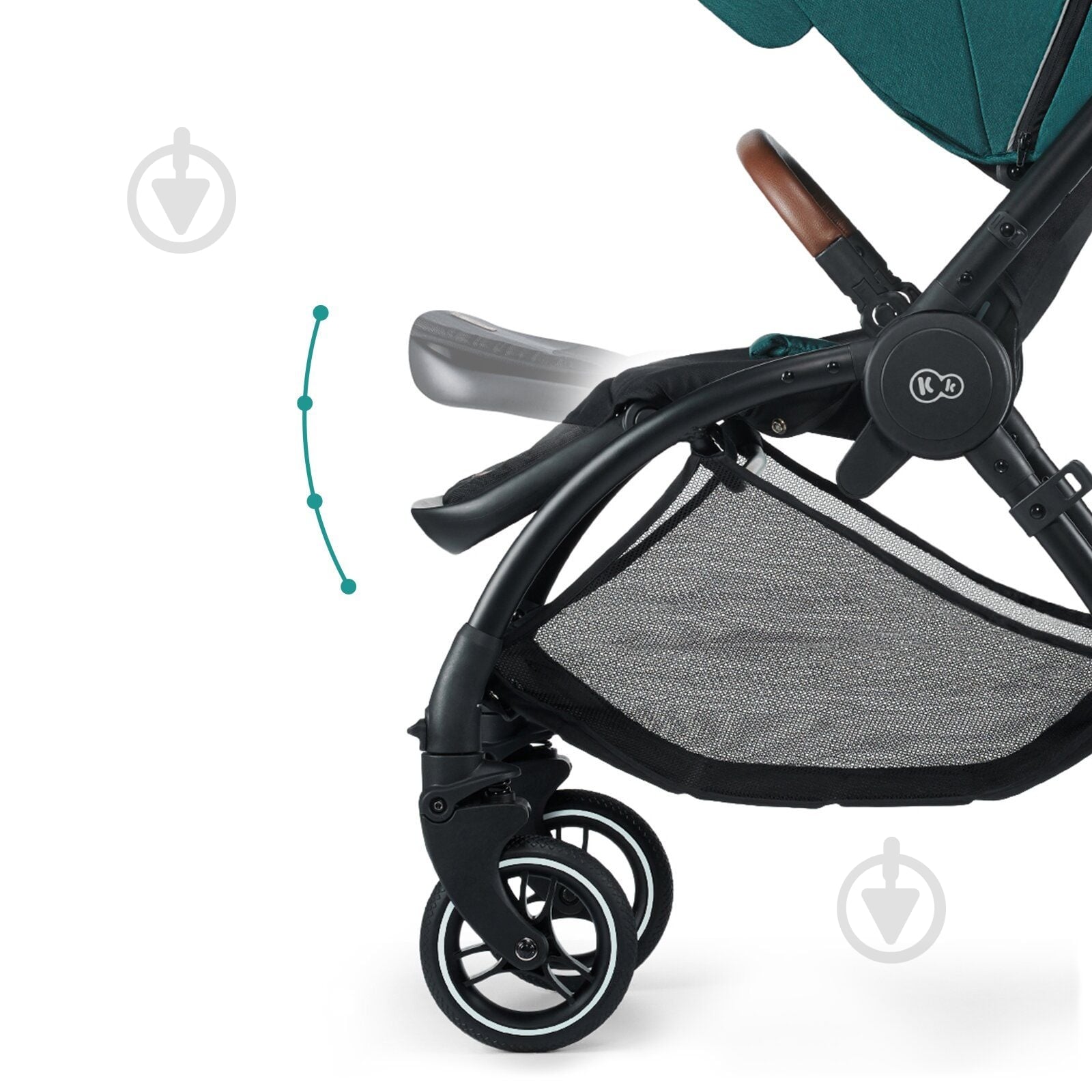 Коляска универсальная 2 в 1 Kinderkraft Evolution Cocoon зеленая KKWEVCOGBL2000 - фото 7 Коляска универсальная 2 в 1 Kinderkraft Evolution Cocoon зеленая KKWEVCOGBL2000 - фото 7