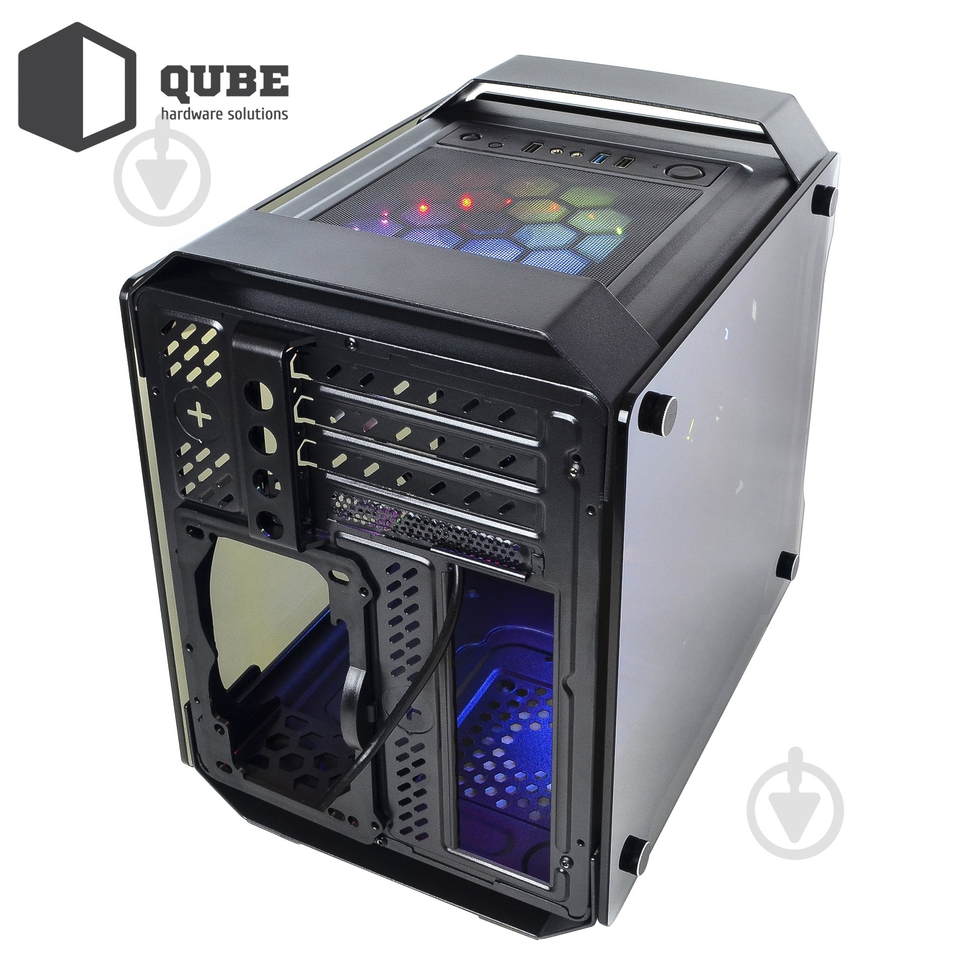 Корпус QUBE CORE Black (CORE_F3NU3) - фото 8 Корпус QUBE CORE Black (CORE_F3NU3) - фото 8