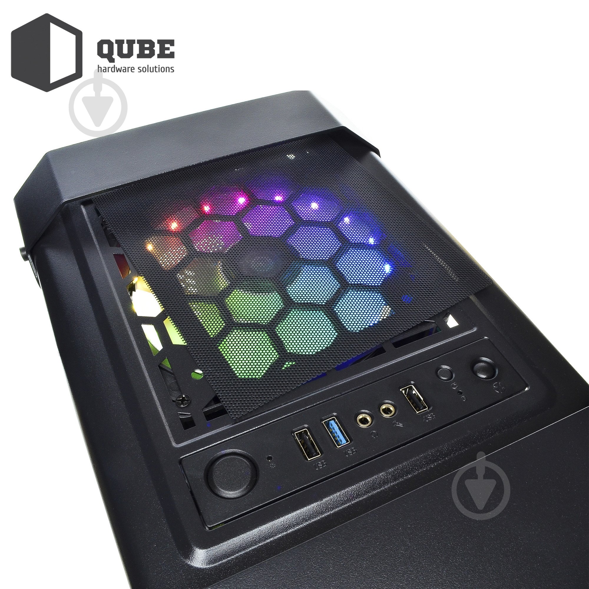 Корпус QUBE CORE Black (CORE_F3NU3) - фото 10 Корпус QUBE CORE Black (CORE_F3NU3) - фото 10