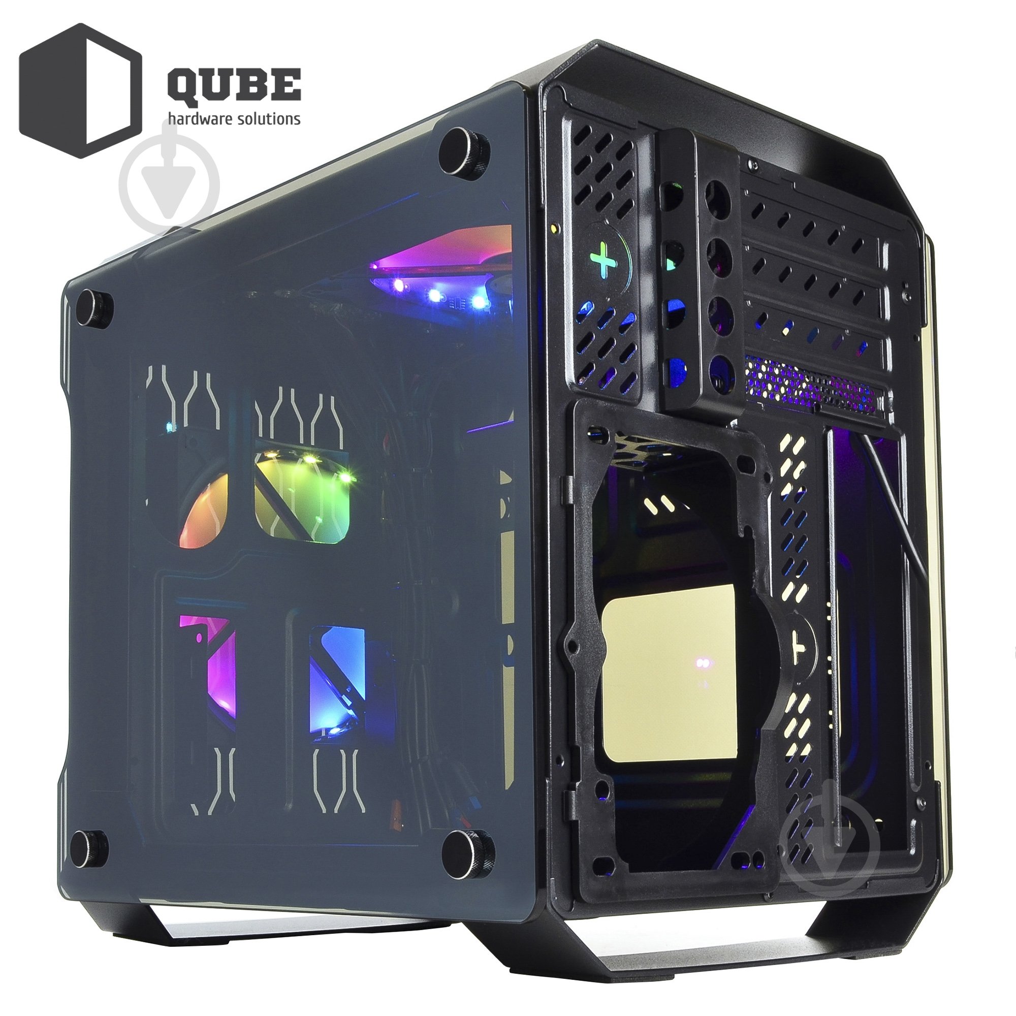 Корпус QUBE CORE Black (CORE_F3NU3) - фото 3 Корпус QUBE CORE Black (CORE_F3NU3) - фото 3