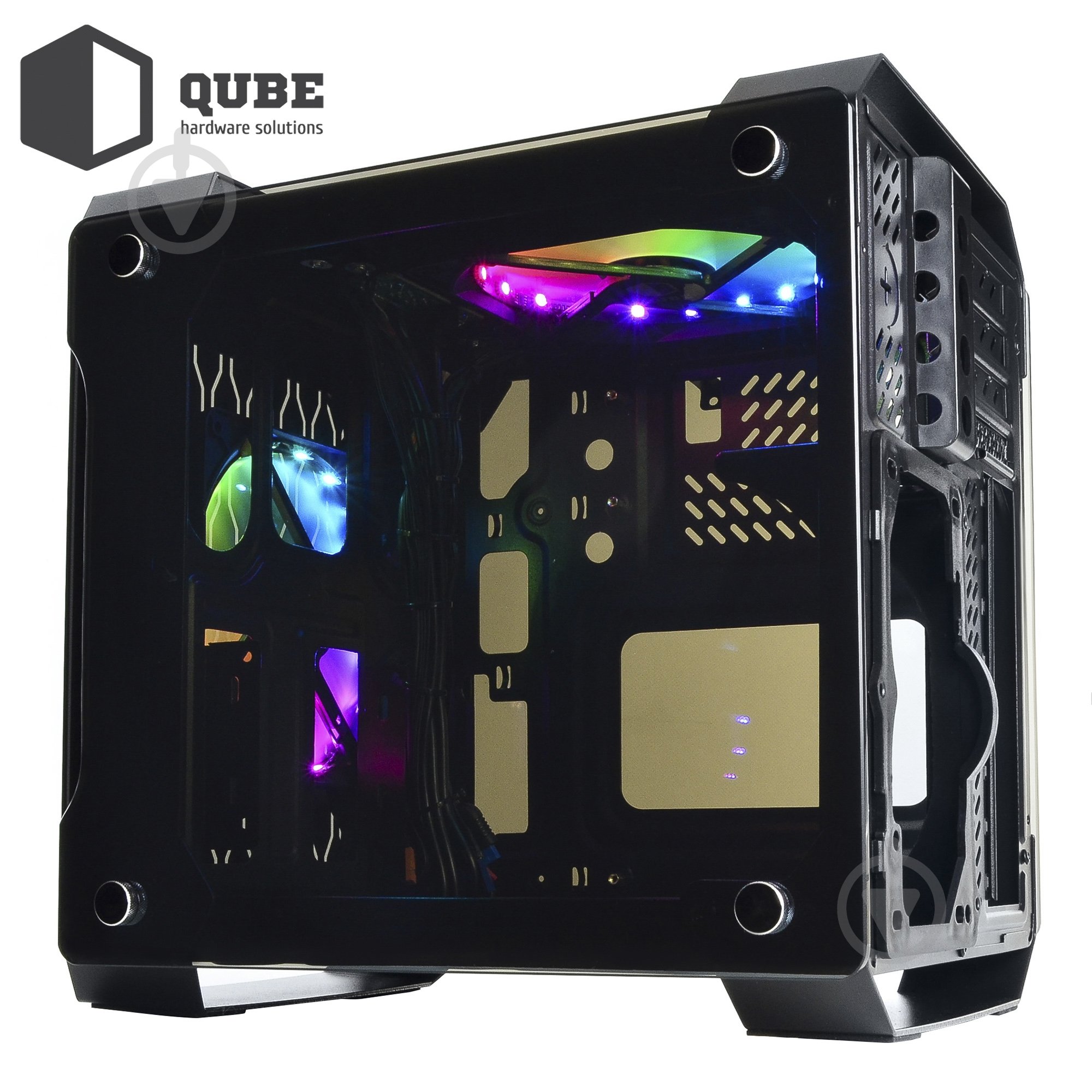 Корпус QUBE CORE Black (CORE_F3NU3) - фото 4 Корпус QUBE CORE Black (CORE_F3NU3) - фото 4