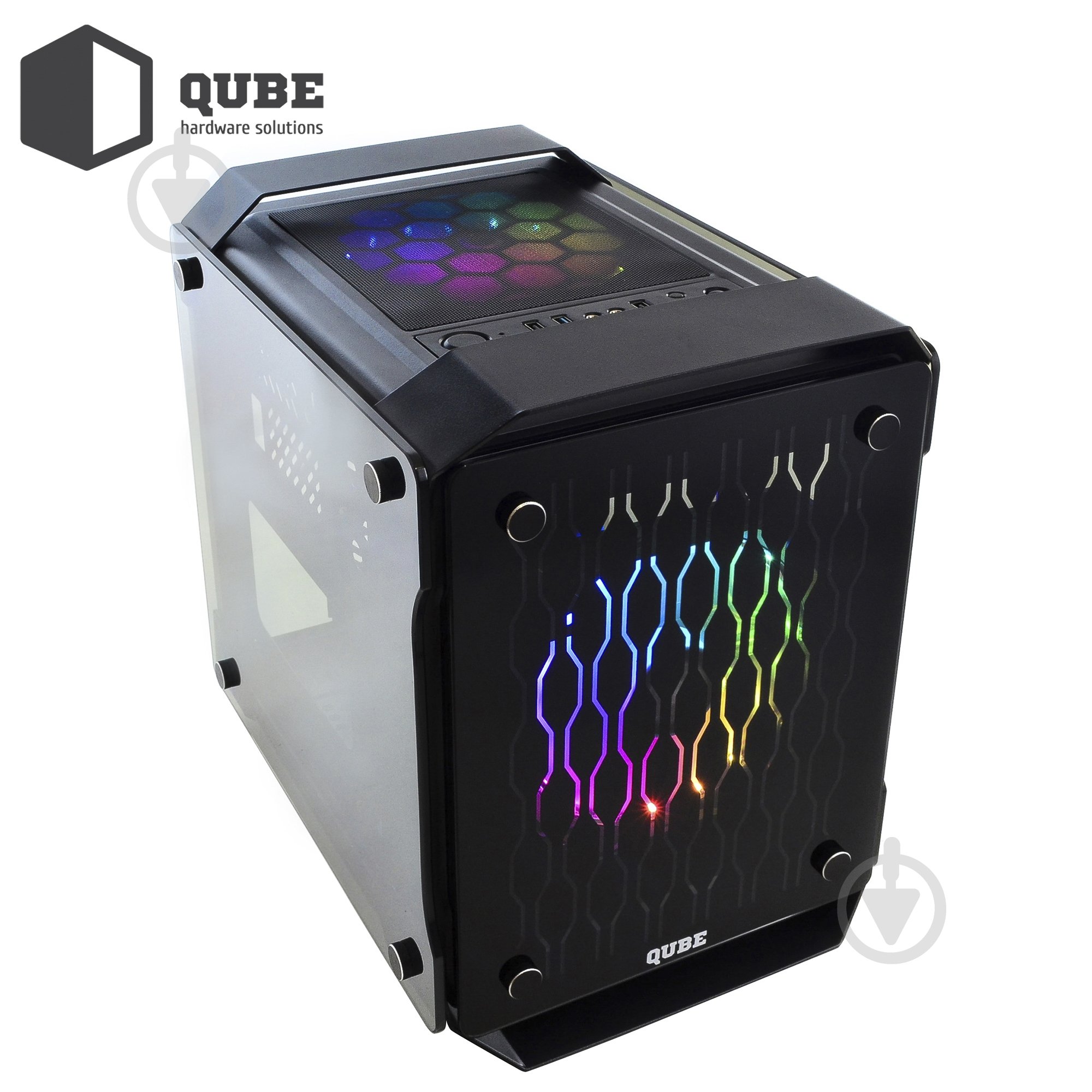 Корпус QUBE CORE Black (CORE_F3NU3) - фото 5 Корпус QUBE CORE Black (CORE_F3NU3) - фото 5
