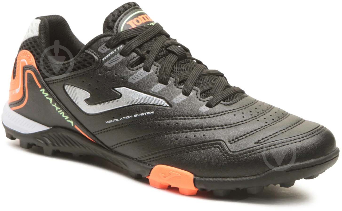 Cороконіжки Joma MAXS2301TF р.40 чорний - фото 2 Cороконіжки Joma MAXS2301TF р.40 чорний - фото 2