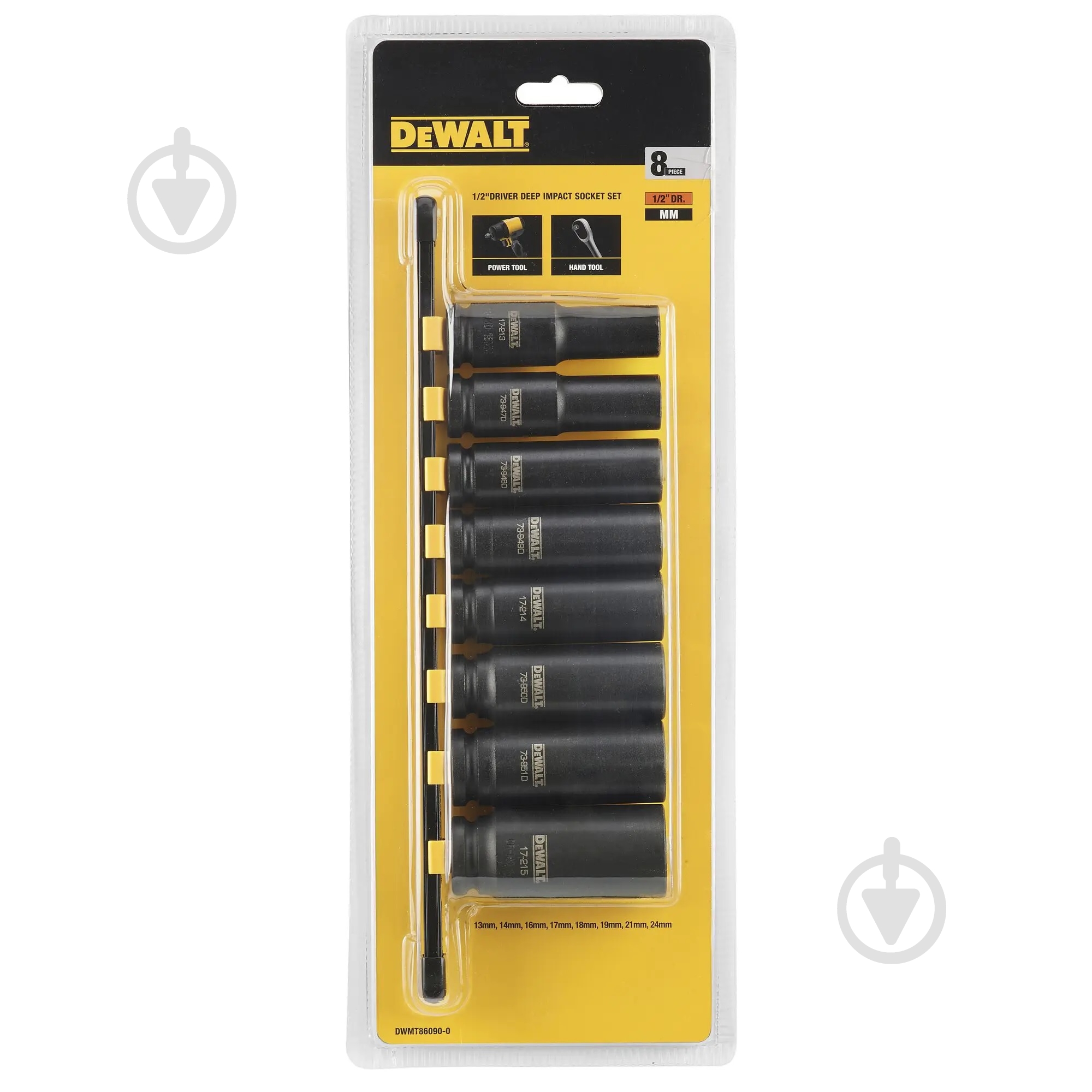 Набор головок DeWalt 8 шт. DWMT86090-0 - фото 3
