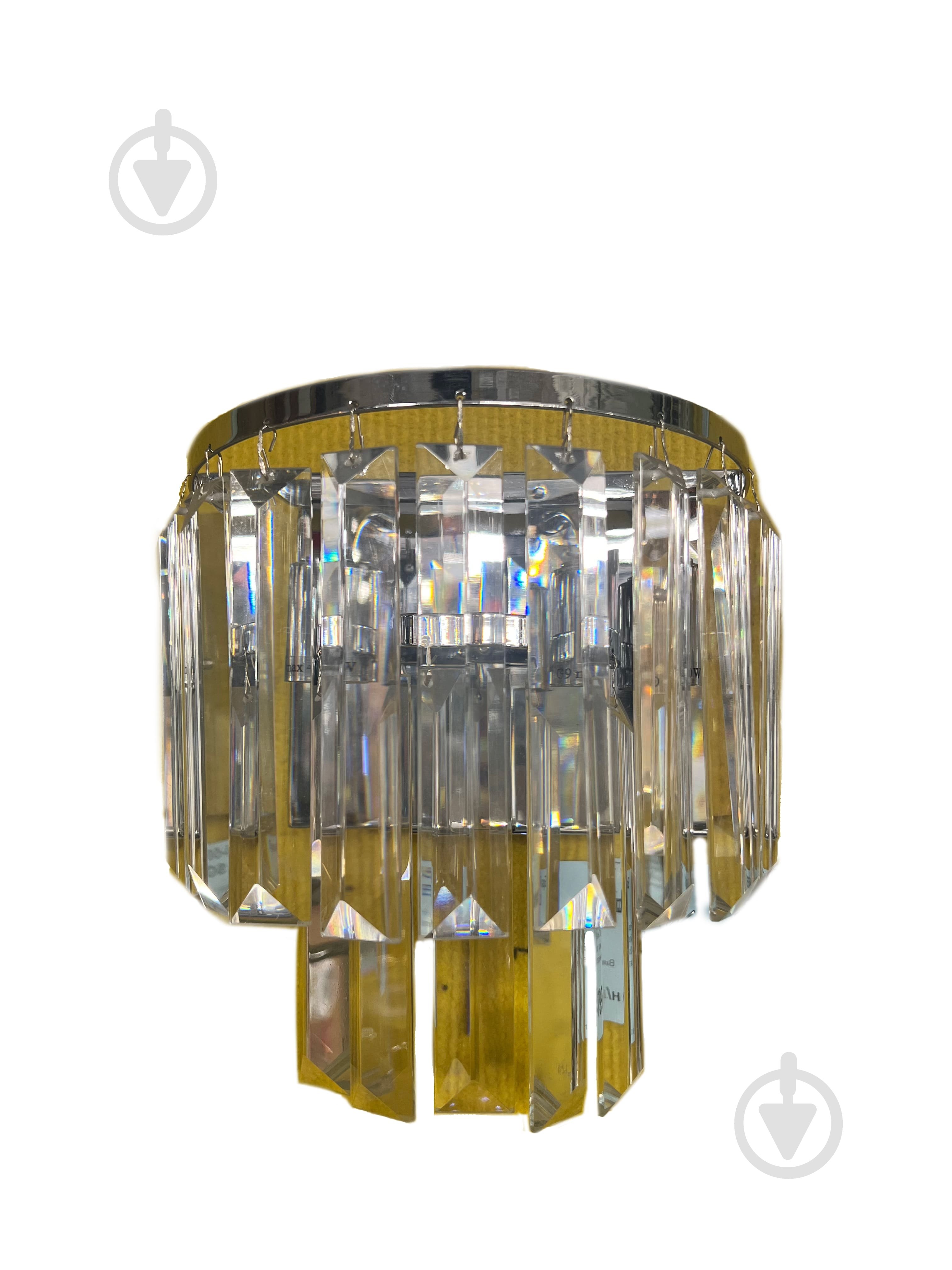 ВІТРИНА! Бра EVT Lighting 2xG9 Fi-195056/2 CLE - фото 1 ВІТРИНА! Бра EVT Lighting 2xG9 Fi-195056/2 CLE - фото 1