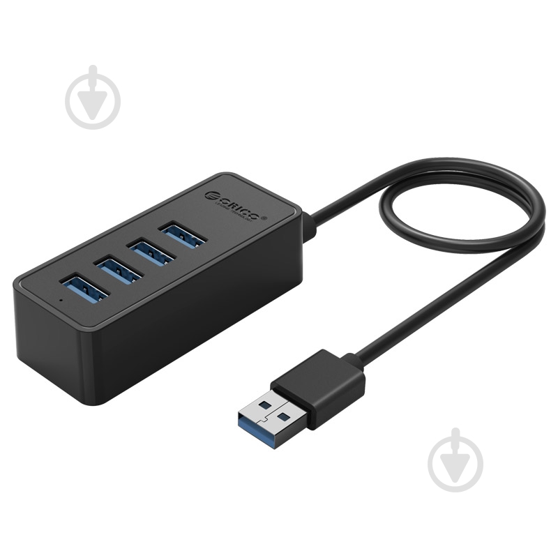 USB-хаб Orico W5P-U3-030-BK-BP - фото 1