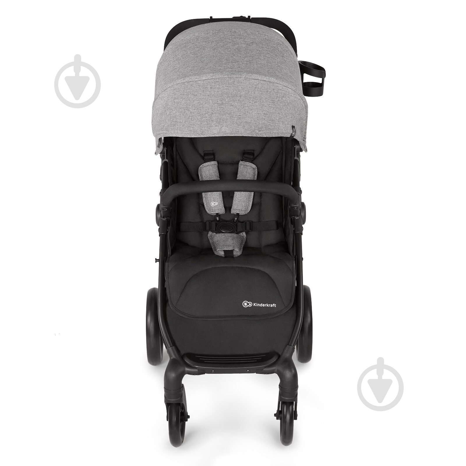 Коляска прогулочная Kinderkraft Trig Grey KKWTRIGGRY0000 - фото 2