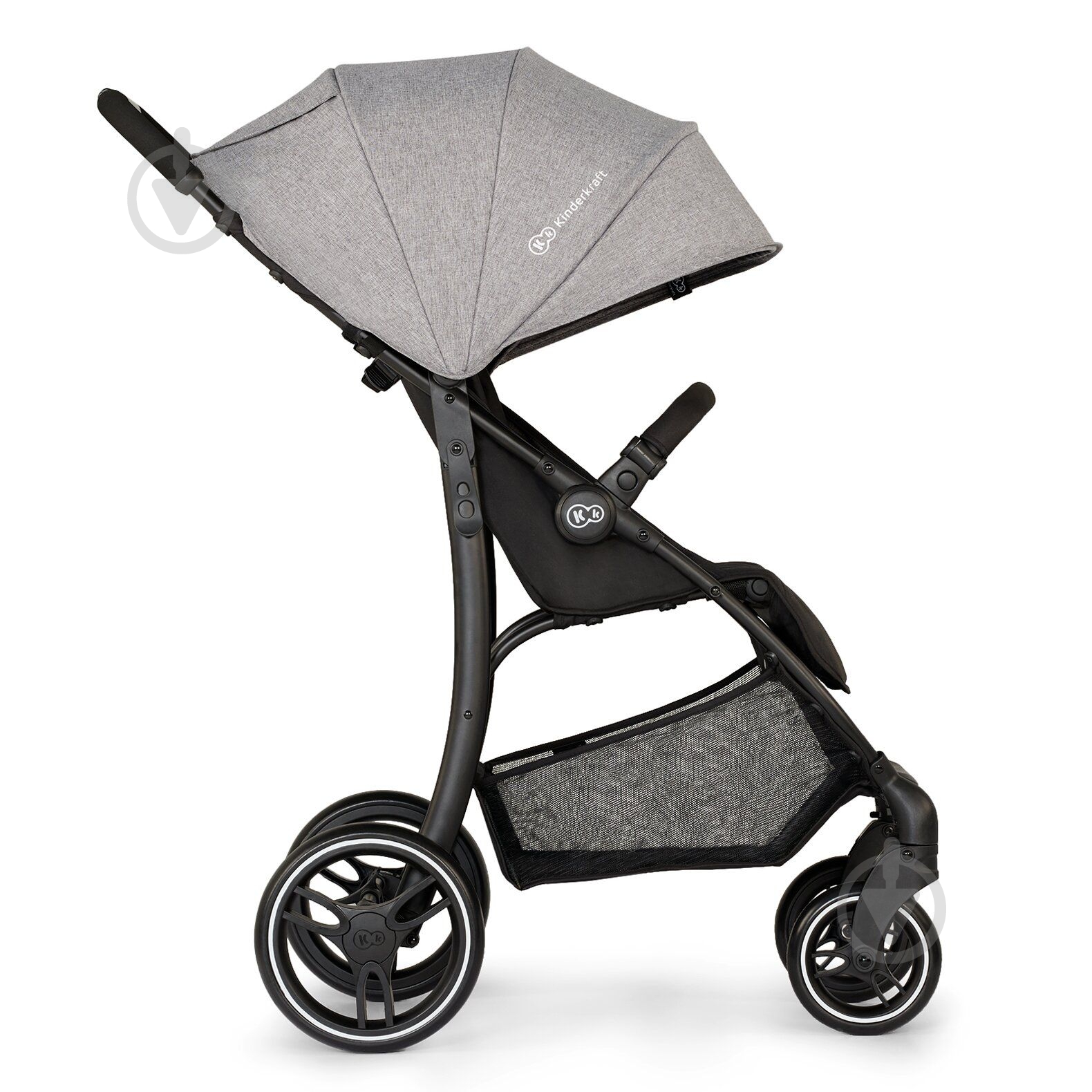 Коляска прогулочная Kinderkraft Trig Grey KKWTRIGGRY0000 - фото 4