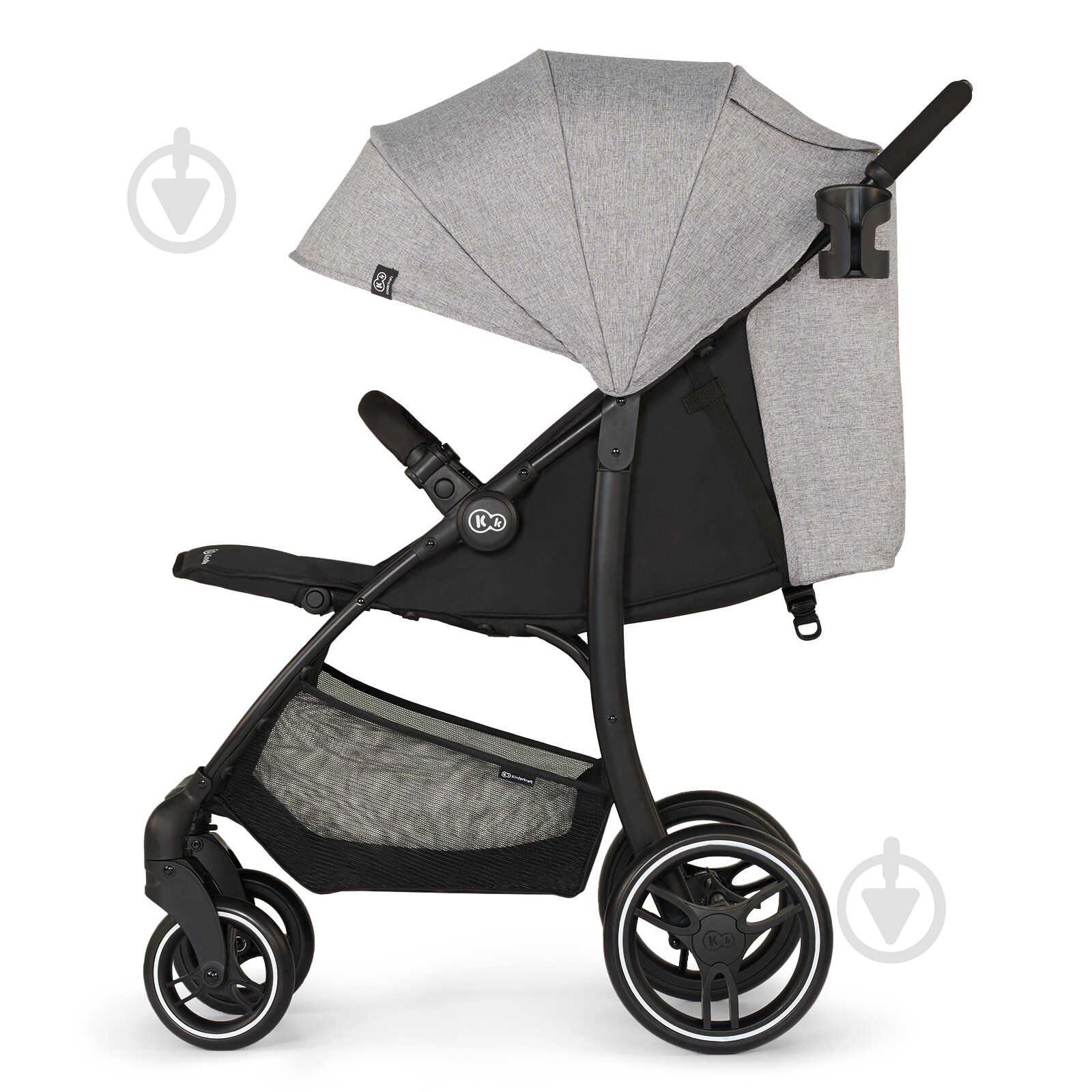 Коляска прогулочная Kinderkraft Trig Grey KKWTRIGGRY0000 - фото 6