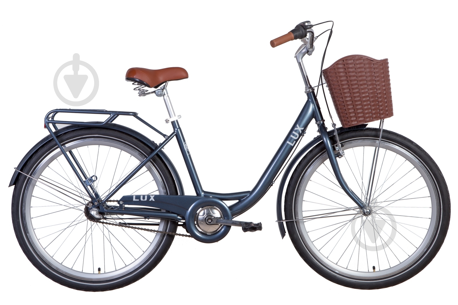 Велосипед Dorozhnik 26" 17"(43 см) LUX OPS-D-26-124 серый - фото 1 Велосипед Dorozhnik 26" 17"(43 см) LUX OPS-D-26-124 серый - фото 1