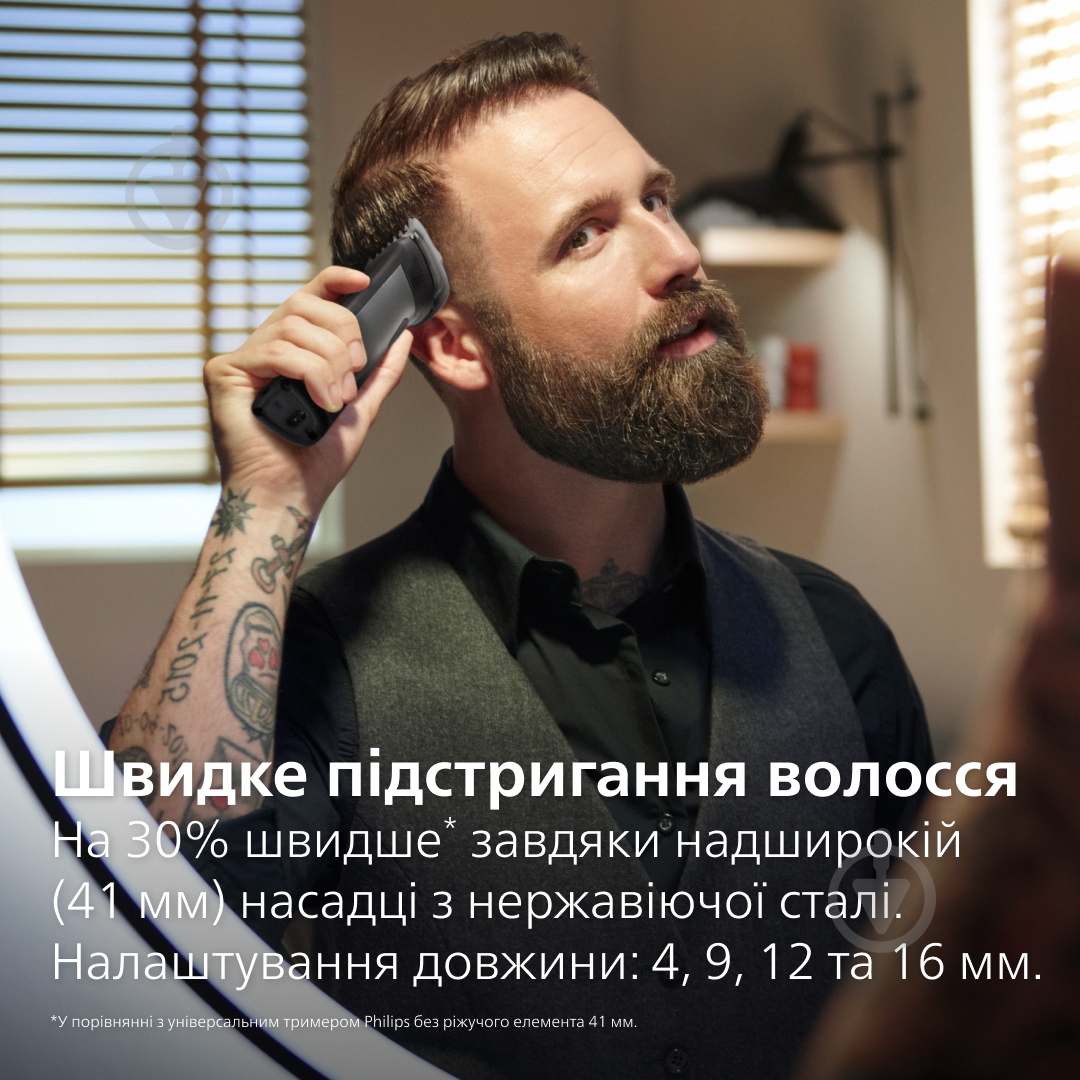 Триммер универсальный Philips MG7950/15 серии 7000 (15-в-1) - фото 10