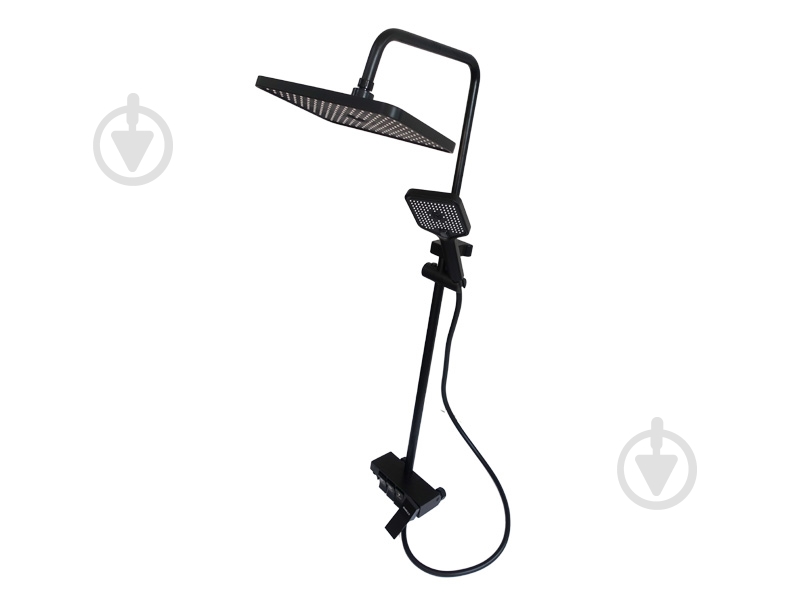 Душевая система MILLZ мультирежимная черная MRS-AL-C200 (black) - фото 2