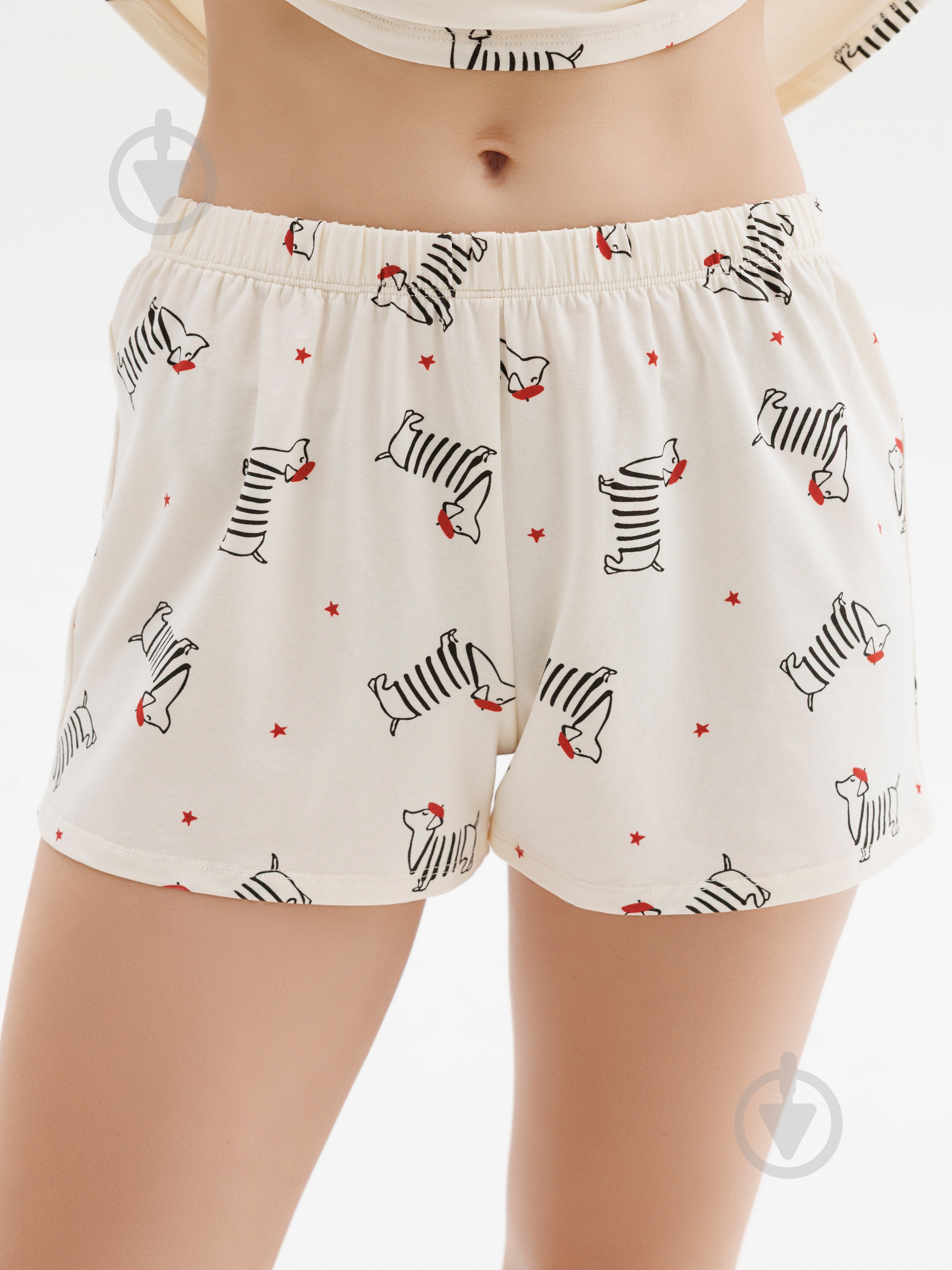 Шорты женские Roksana NIGHT PUPPY №1807/16343 №1680 р. XL красный - фото 1 Шорты женские Roksana NIGHT PUPPY №1807/16343 №1680 р. XL красный - фото 1