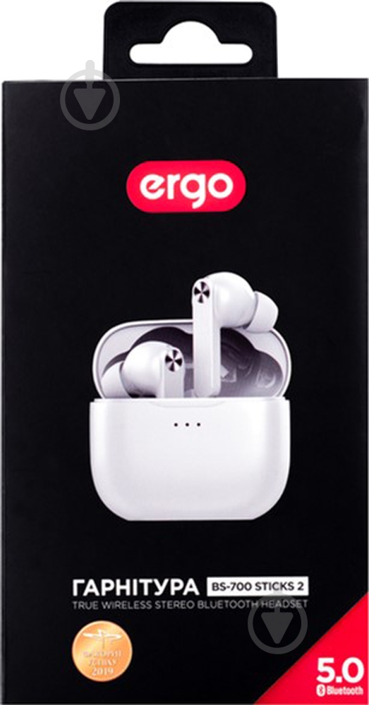 Навушники Ergo BS-700 white (BS-700 Sticks 2 White) - фото 9