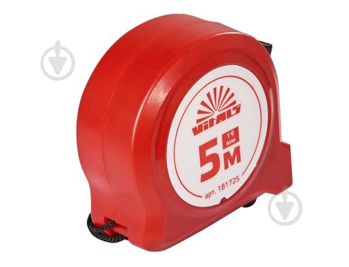 Рулетка Vitals 181725 5 м x 19 мм - фото 2