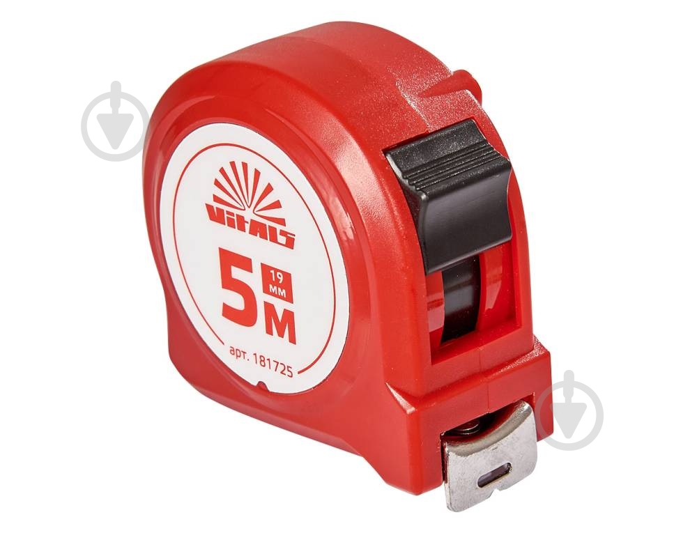 Рулетка Vitals 181725 5 м x 19 мм - фото 1