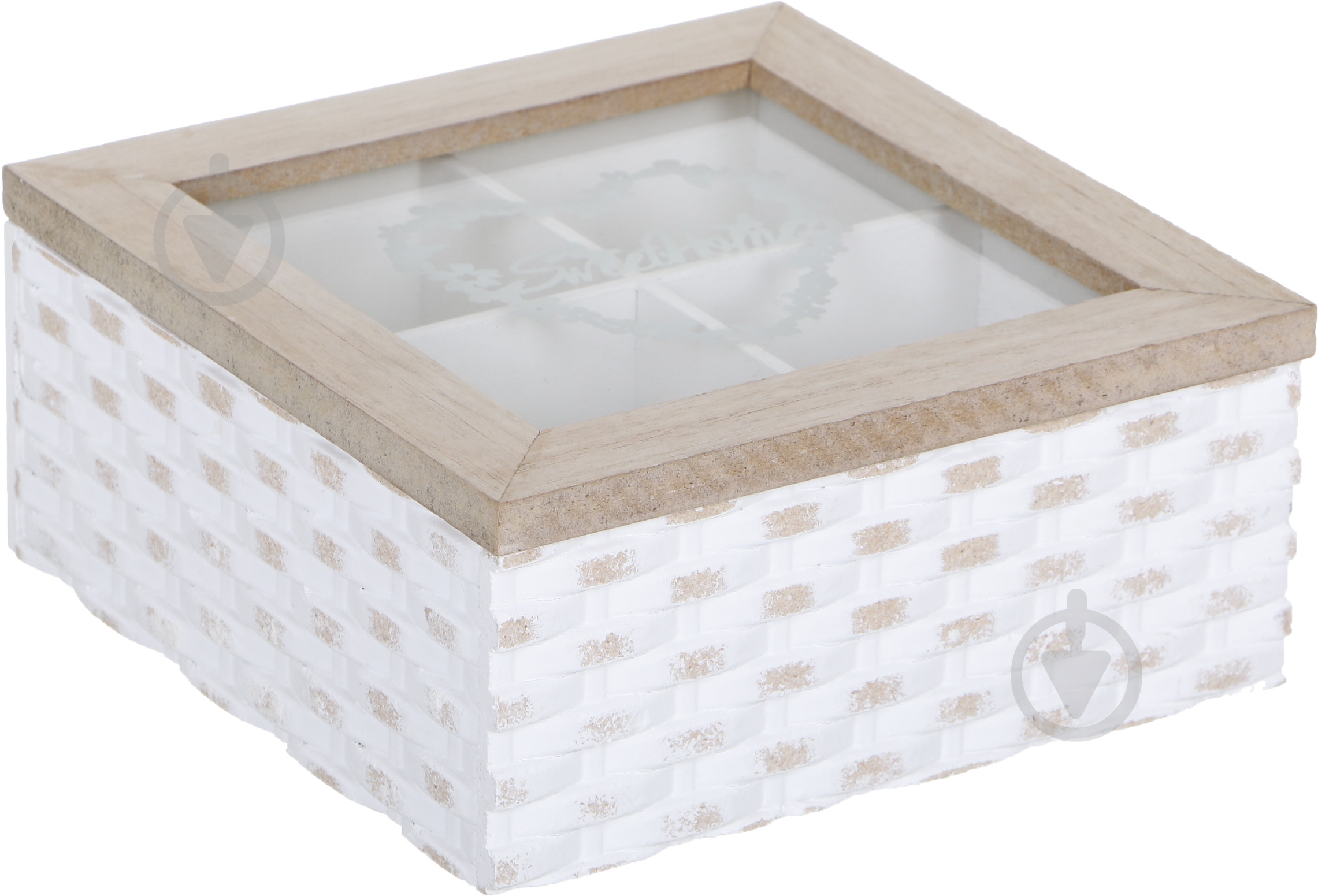 Шкатулка Плетение 16х16х7 см - фото 1