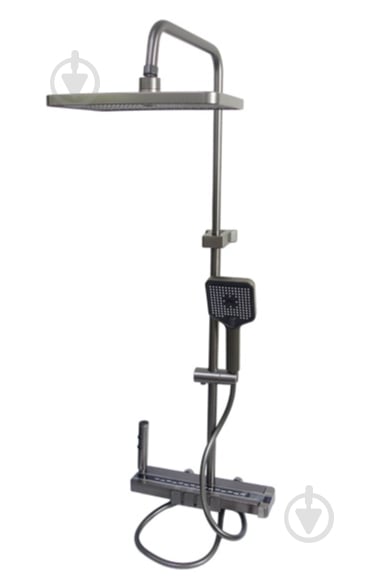 Душевая система MILLZ мультирежимная серая MRS-AL-C3 (gray) - фото 1