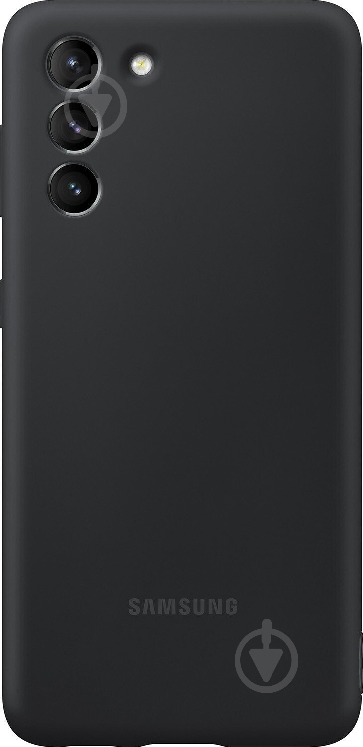 Чехол Samsung Silicone Cover Black (EF-PG991TBEGRU) - фото 1