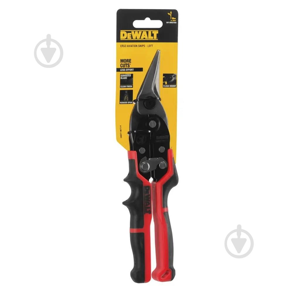 Ножиці по металу DeWalt ERGO Aviation DWHT14673-0 - фото 5