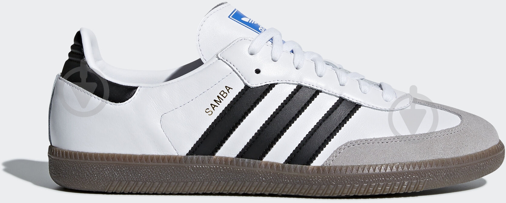 Кросівки Adidas SAMBA OG B75806 р.40 2/3 білі - фото 1