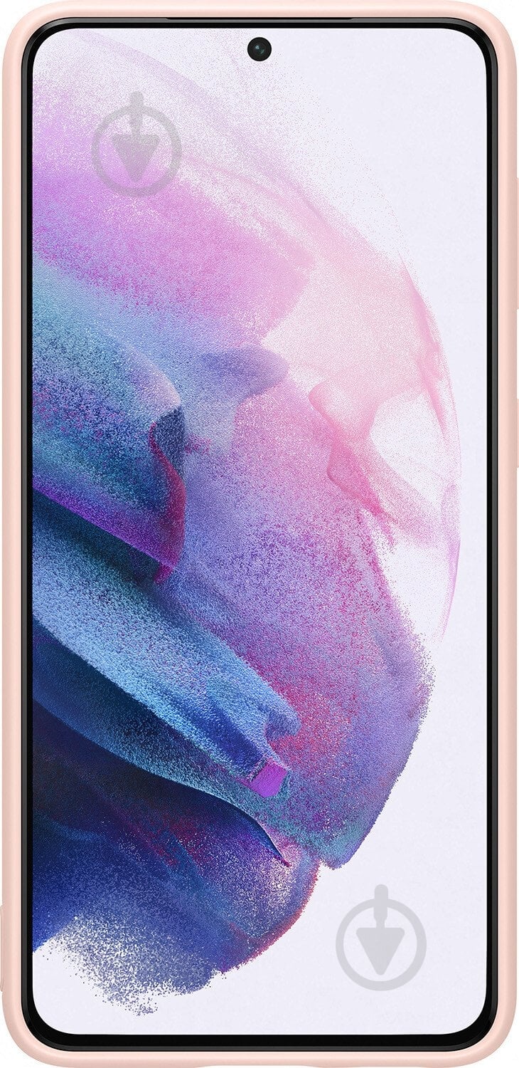 Чехол Samsung Silicone Cover Pink (EF-PG991TPEGRU) - фото 2