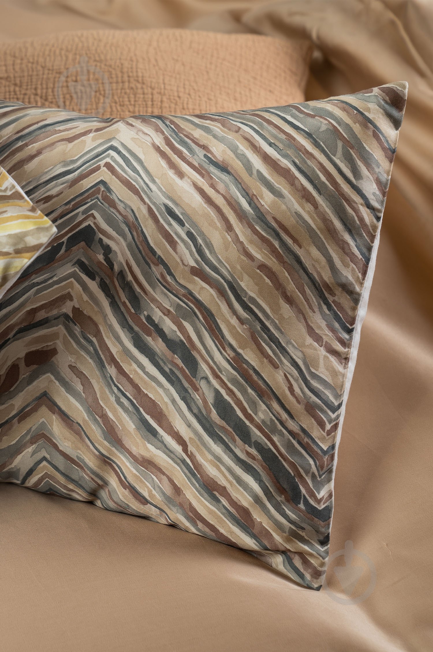 Комплект постельного белья Desert Dunes 2.0 бежевый с рисунком Decoflux - фото 2 Комплект постельного белья Desert Dunes 2.0 бежевый с рисунком Decoflux - фото 2