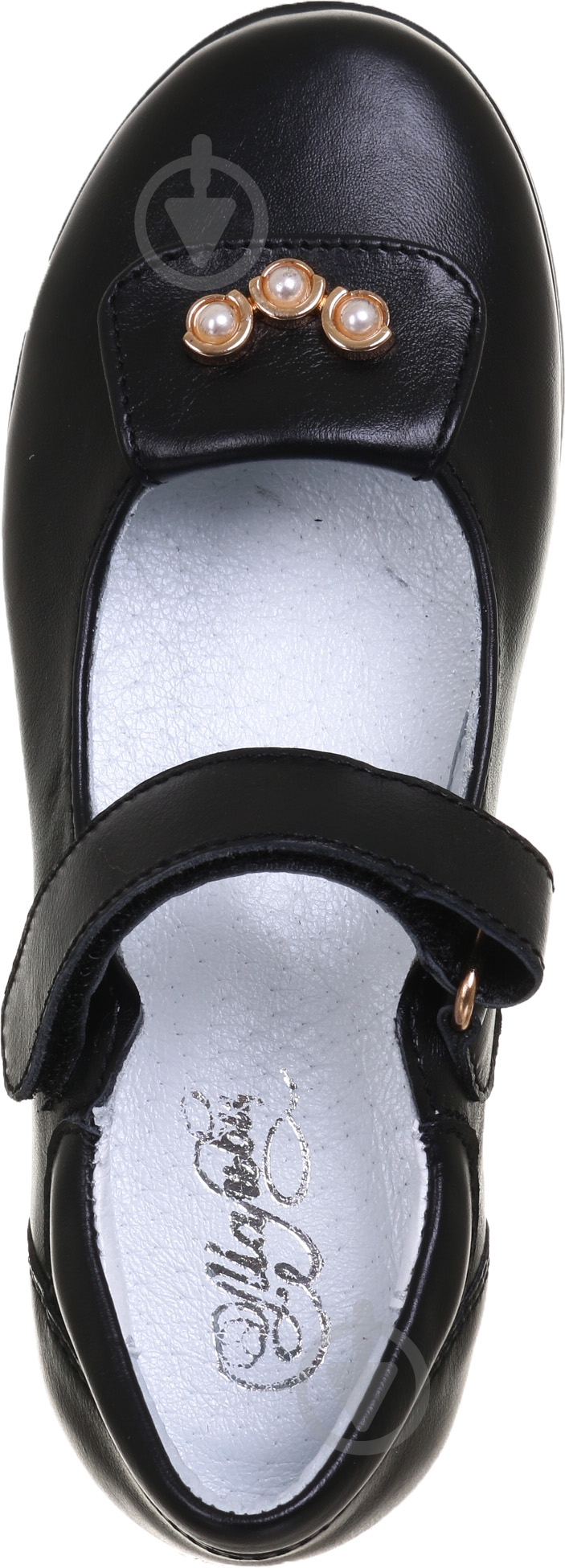 Туфли для девочек для девочки Мальви р.34 черный Ш-240 - фото 4