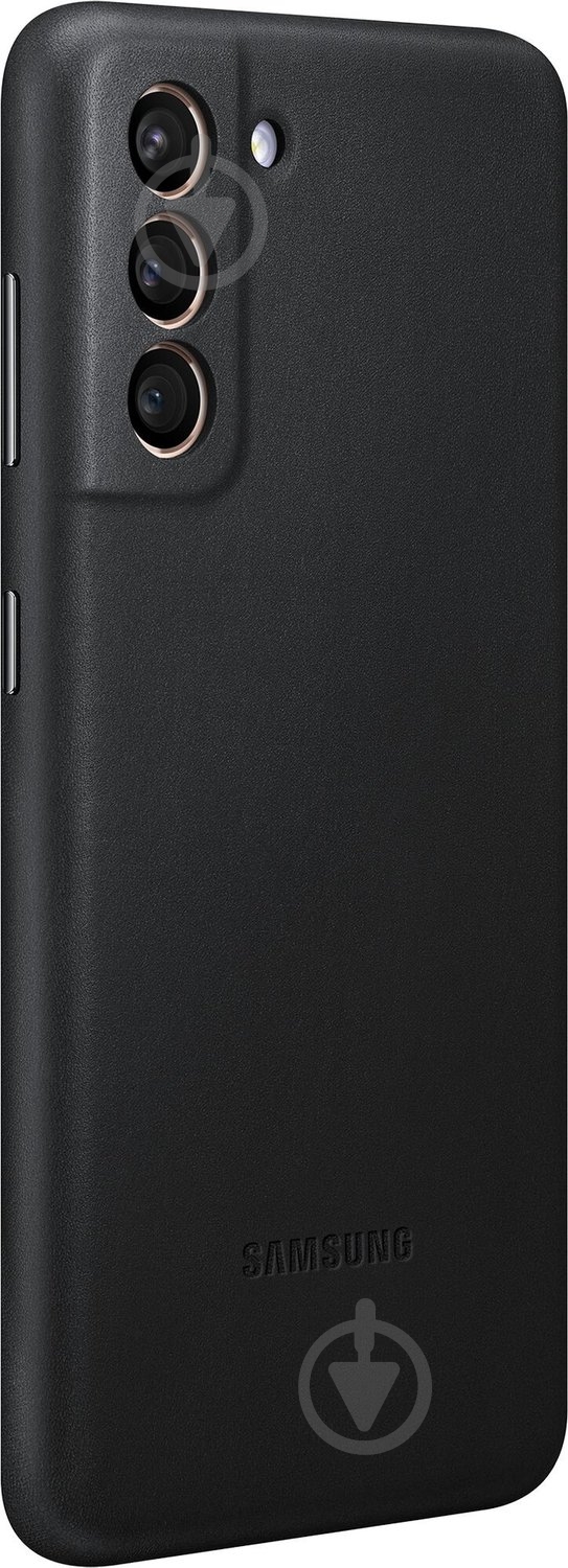 Чехол Samsung Leather Cover Black (EF-VG991LBEGRU) - фото 3