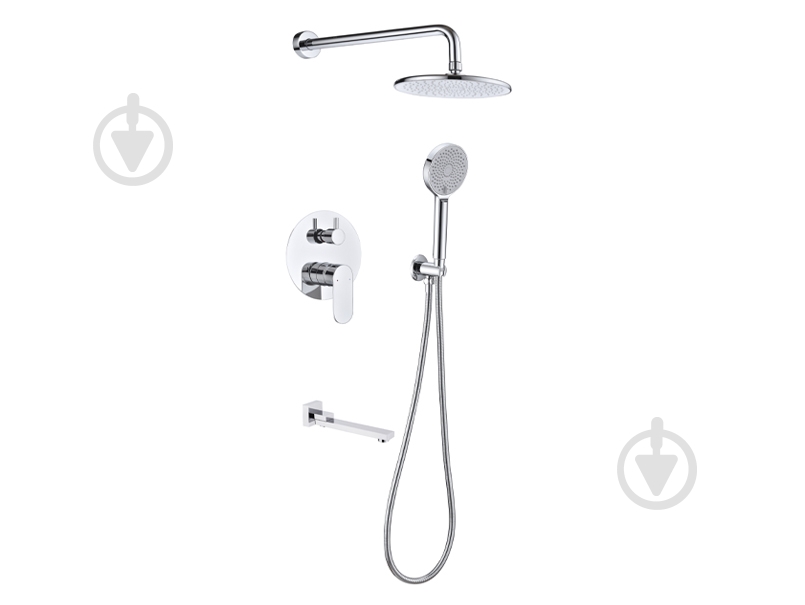 Душевая система AiM скрытого монтажа хром DG204-3 chrome - фото 1 Душевая система AiM скрытого монтажа хром DG204-3 chrome - фото 1