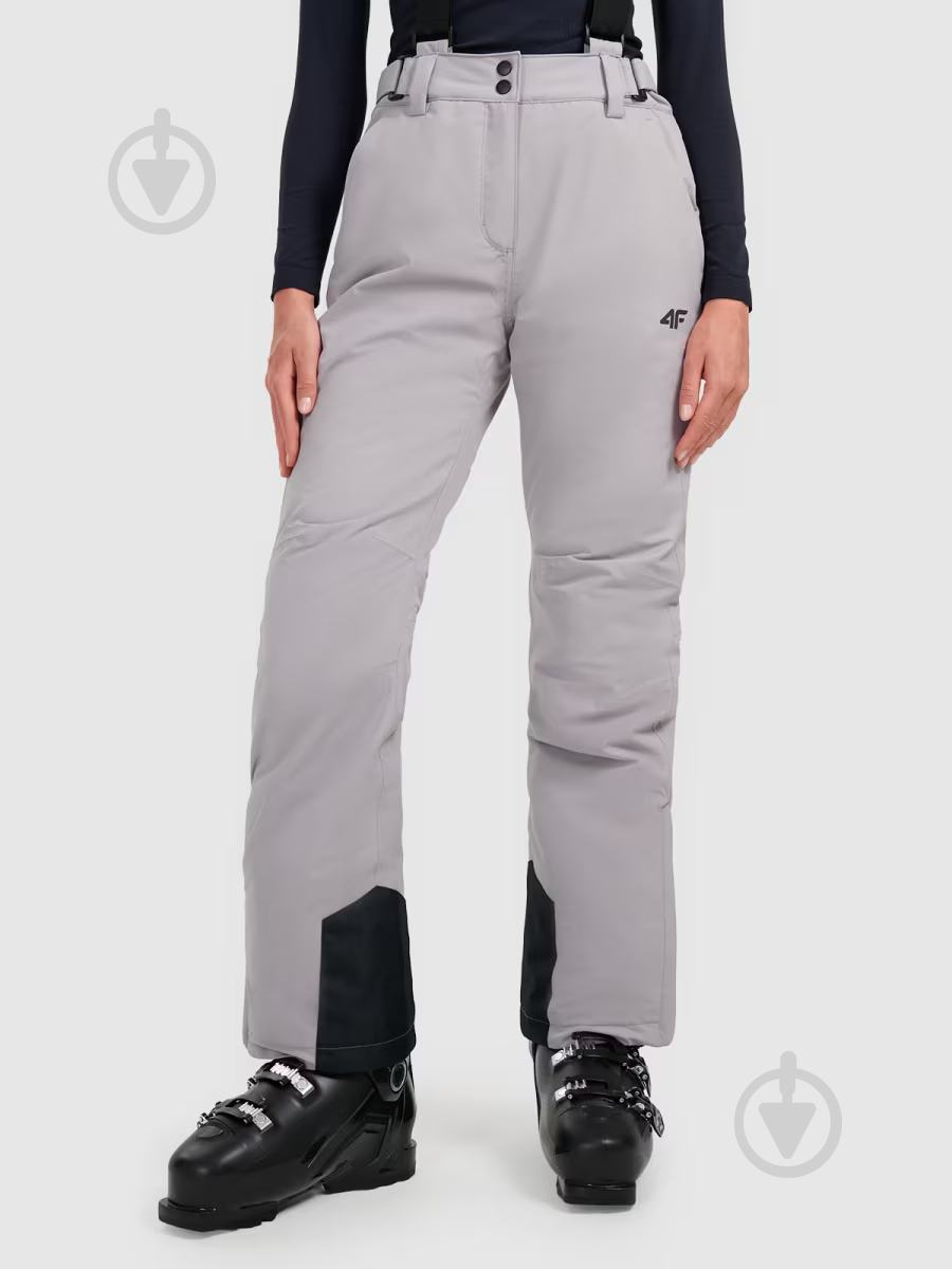 Брюки 4F TROUSERS FNK F1157 4FWAW25TFTRF1157-27S р. L серый - фото 1