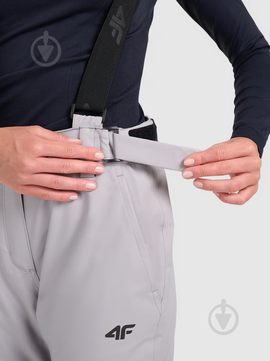 Брюки 4F TROUSERS FNK F1157 4FWAW25TFTRF1157-27S р. L серый - фото 5