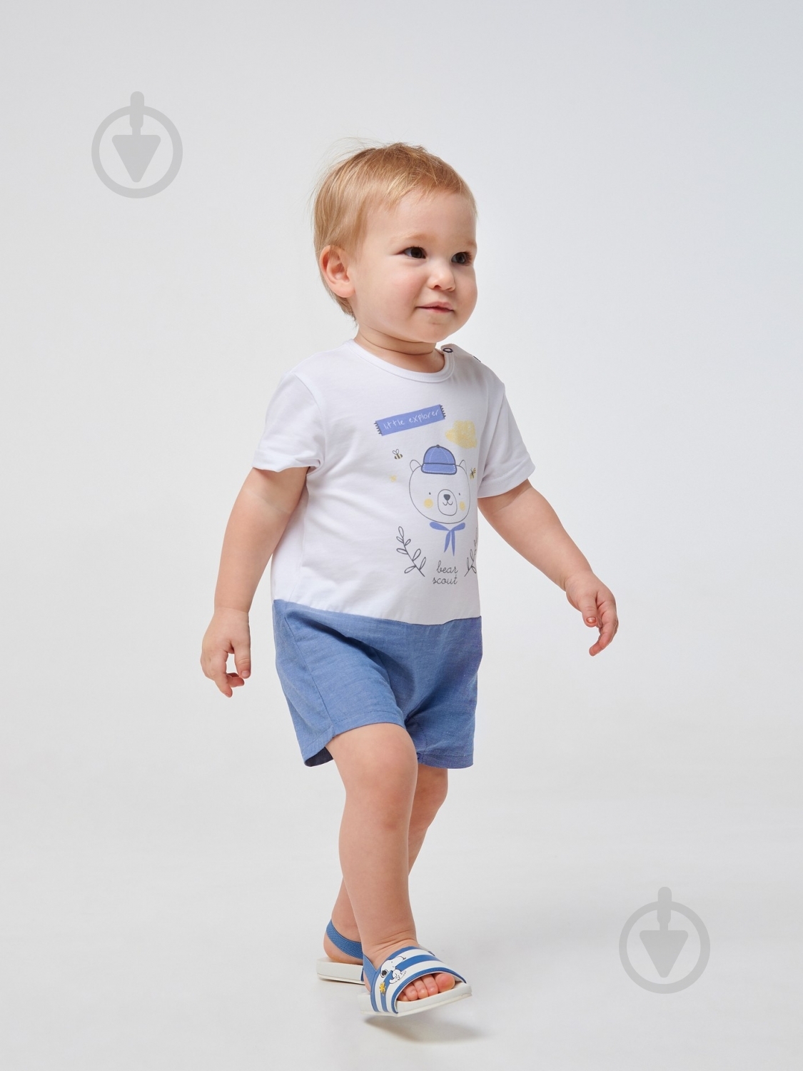 Боди для мальчика Smil р.80 белый 111281 - фото 3 Боди для мальчика Smil р.80 белый 111281 - фото 3