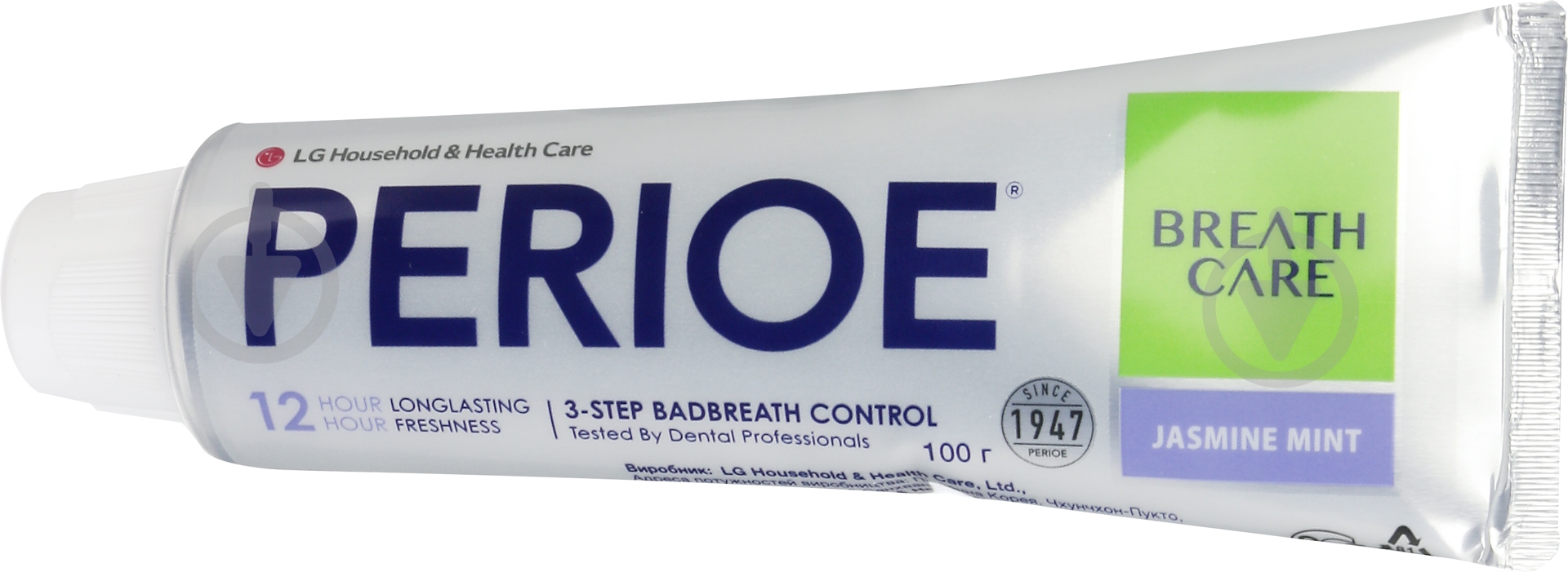 Зубная паста Perioe Breath Care Жасмин и мята 100 г - фото 1 Зубная паста Perioe Breath Care Жасмин и мята 100 г - фото 1