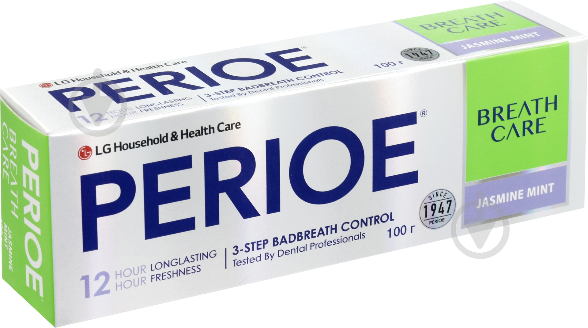 Зубная паста Perioe Breath Care Жасмин и мята 100 г - фото 3 Зубная паста Perioe Breath Care Жасмин и мята 100 г - фото 3