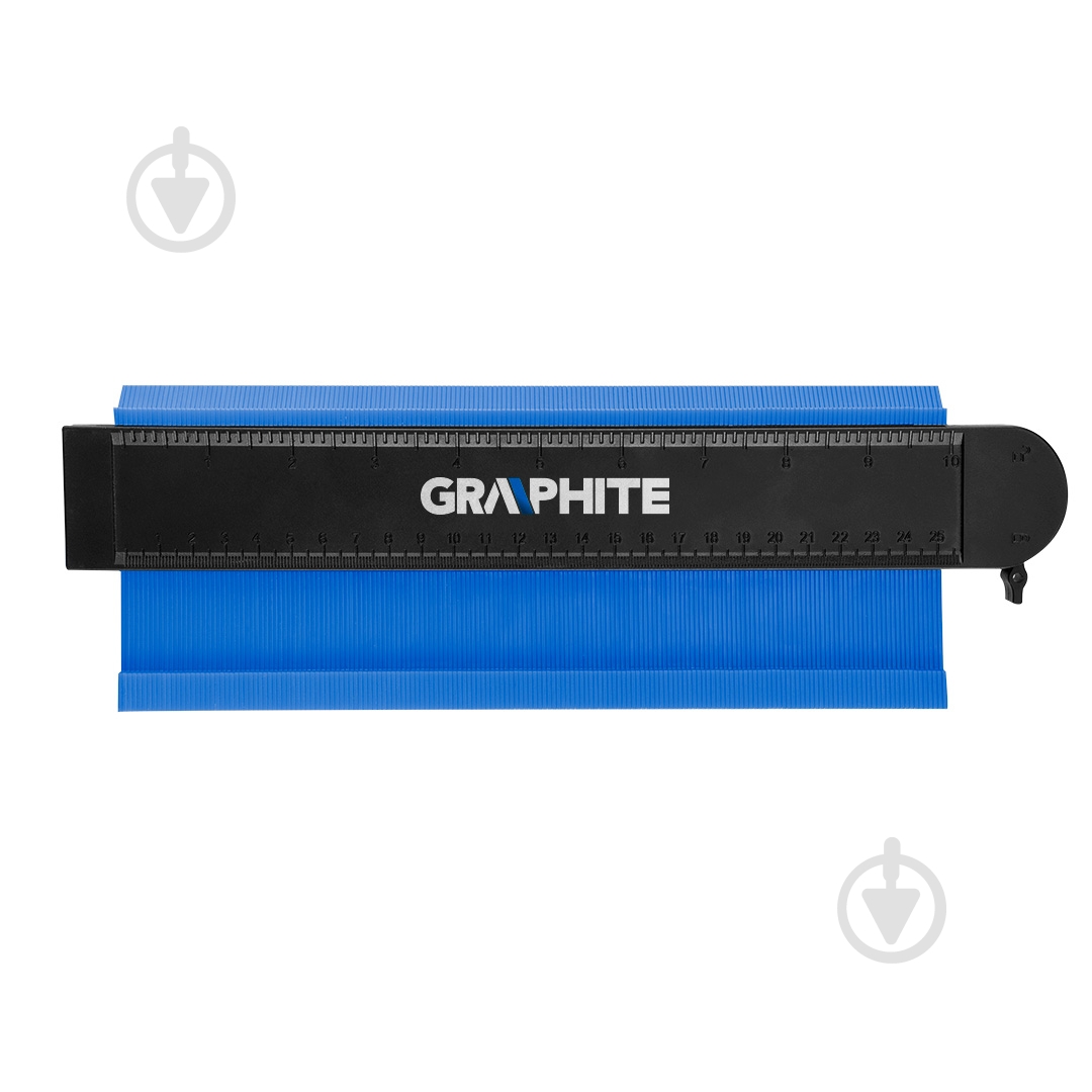 Линейка 250 мм 55H226 GRAPHITE - фото 1