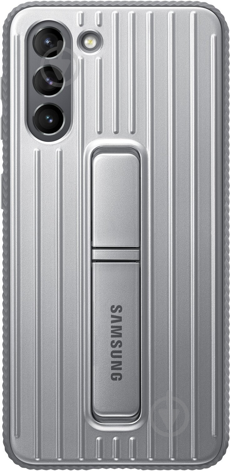 Чехол Samsung Protective Standing Cover Light Gray (EF-RG991CJEGRU) - фото 1