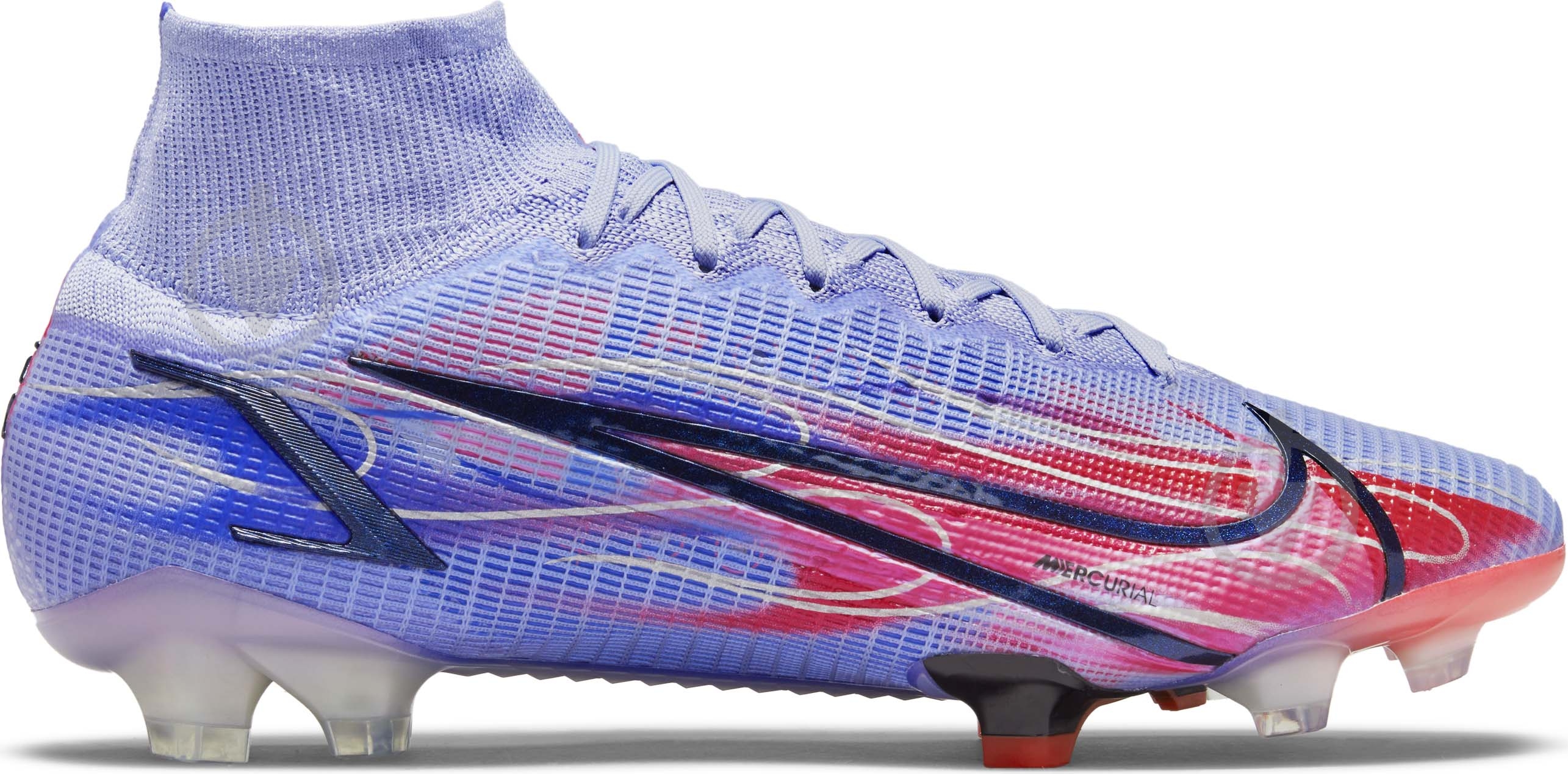 シューズ nike superfly 8 pro km fg NIKE ナイキ スーパーフライ8 プロ KM FG(パープル×レッド