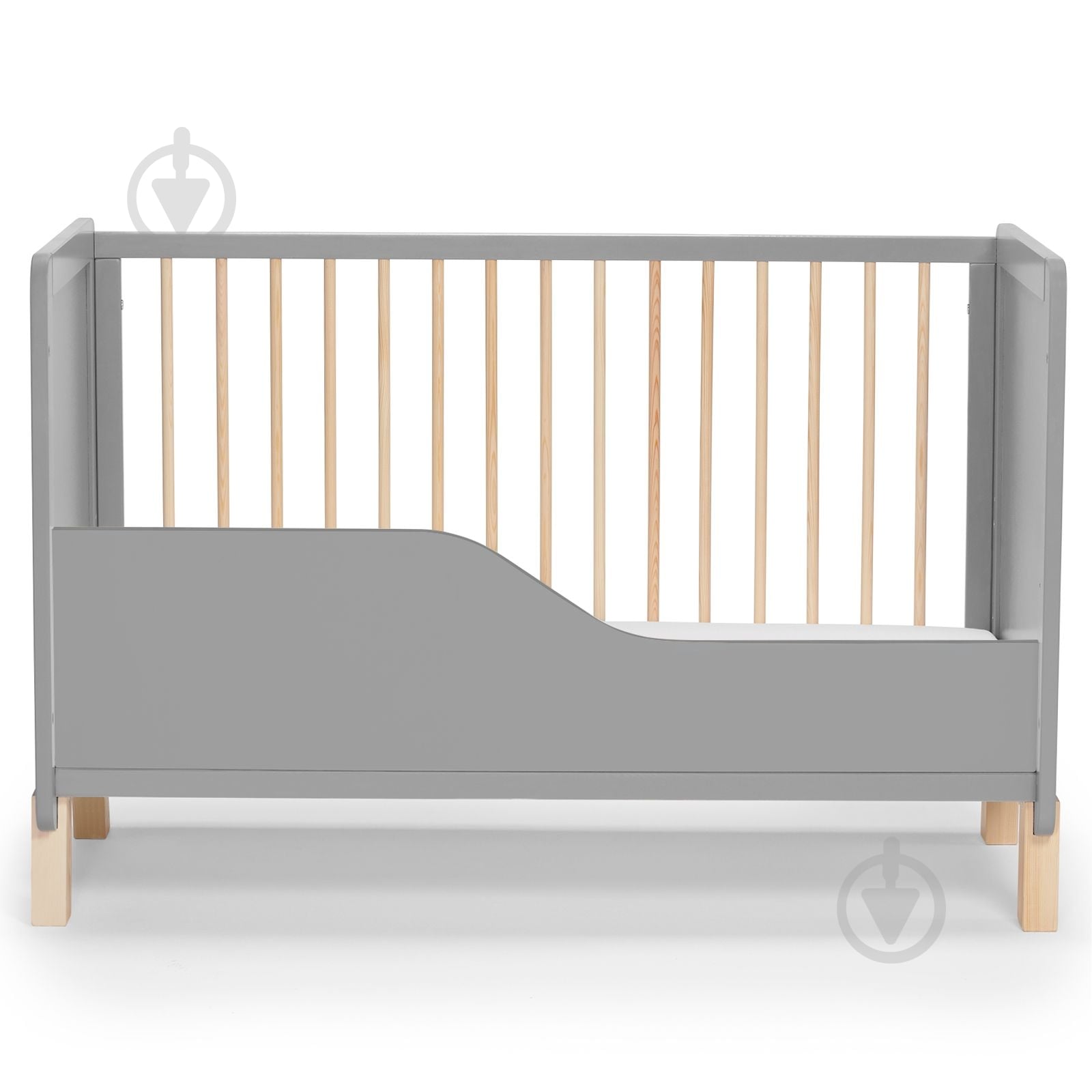 Ліжко Kinderkraft Nico Grey KKHNICOGRY000N - фото 4