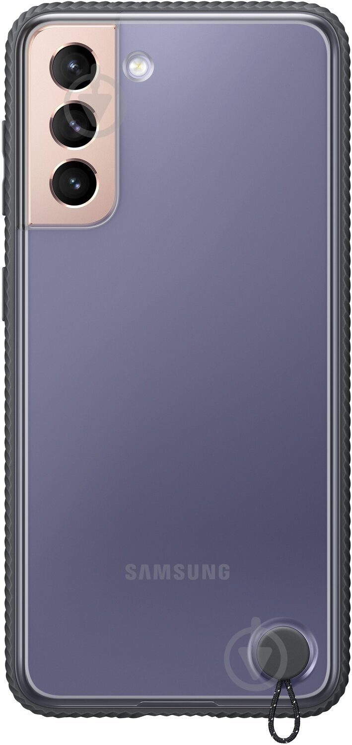 Чехол Samsung Clear Protective Cover Black (EF-GG991CBEGRU) - фото 1
