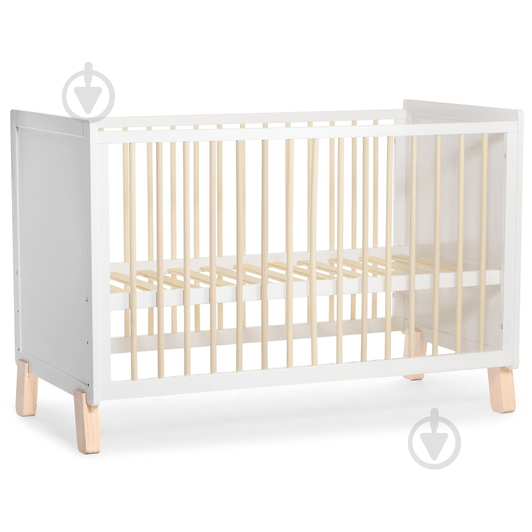 Ліжко Kinderkraft Nico White KKHNICOWHT000N - фото 1