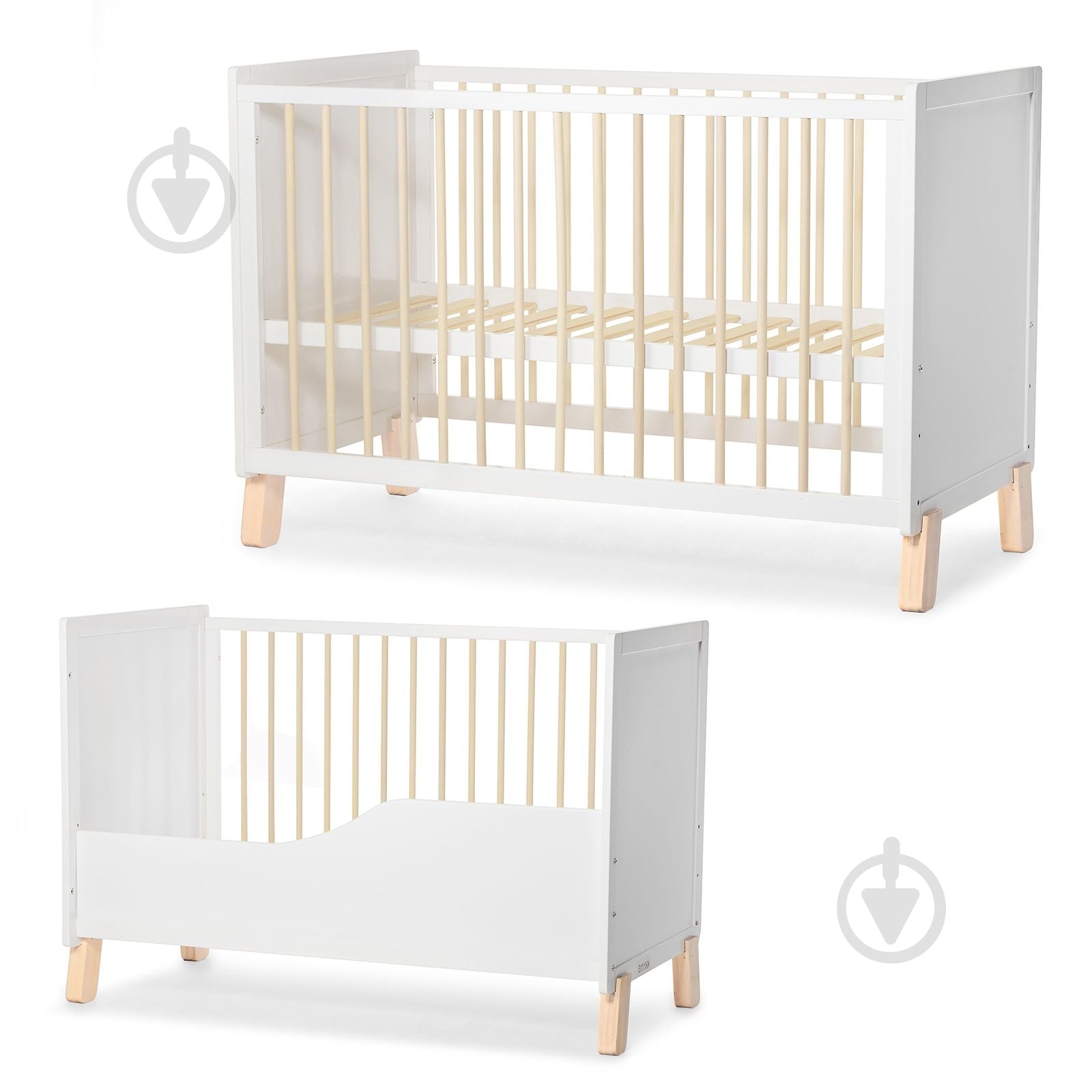 Ліжко Kinderkraft Nico White KKHNICOWHT000N - фото 10