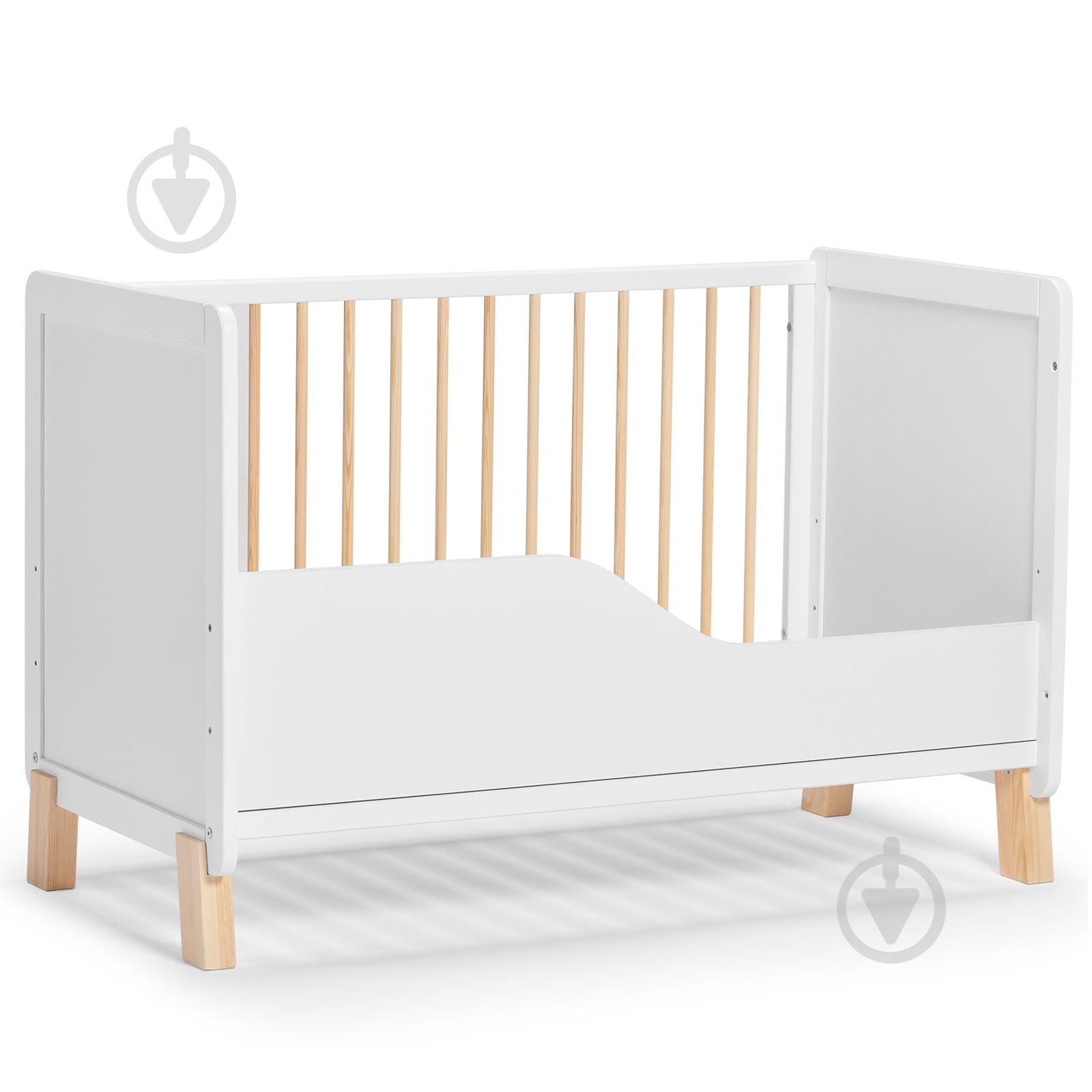 Ліжко Kinderkraft Nico White KKHNICOWHT000N - фото 2
