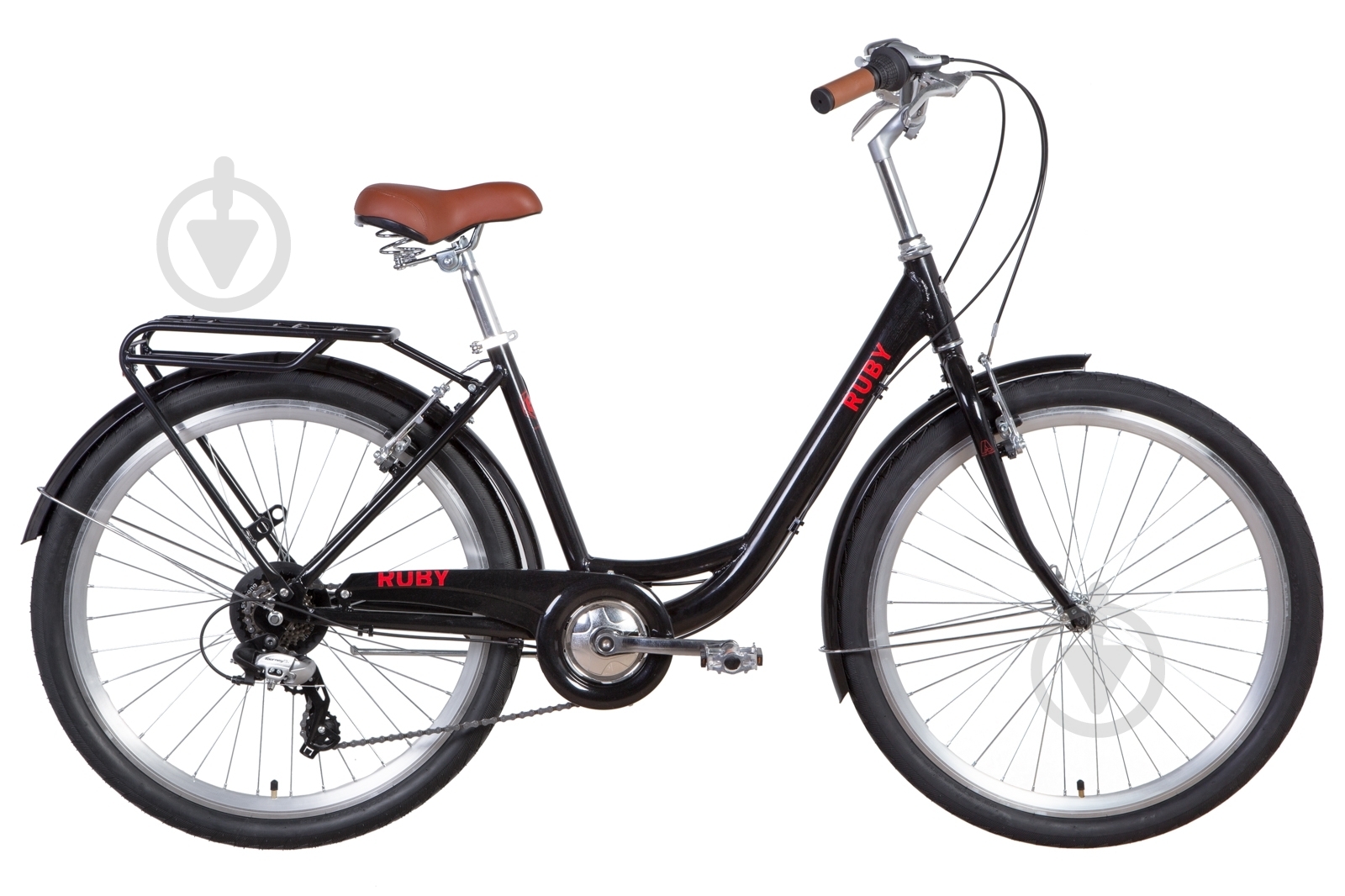 Велосипед Dorozhnik 26" 17"(43 см) RUBY OPS-D-26-149 черный - фото 1 Велосипед Dorozhnik 26" 17"(43 см) RUBY OPS-D-26-149 черный - фото 1